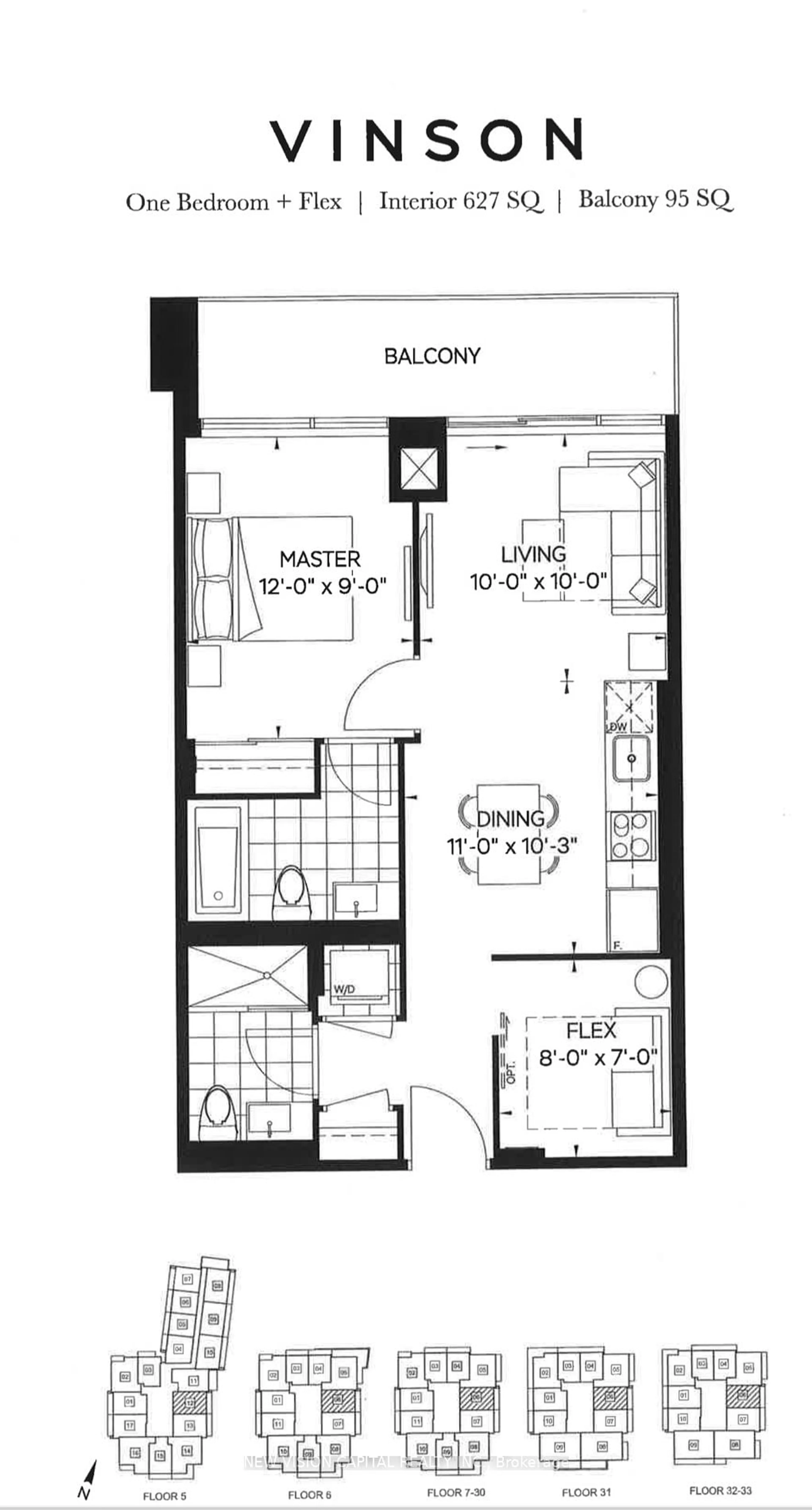 Floor plan for 32 Forest Manor Rd #2906, Toronto Ontario M2J 0H2