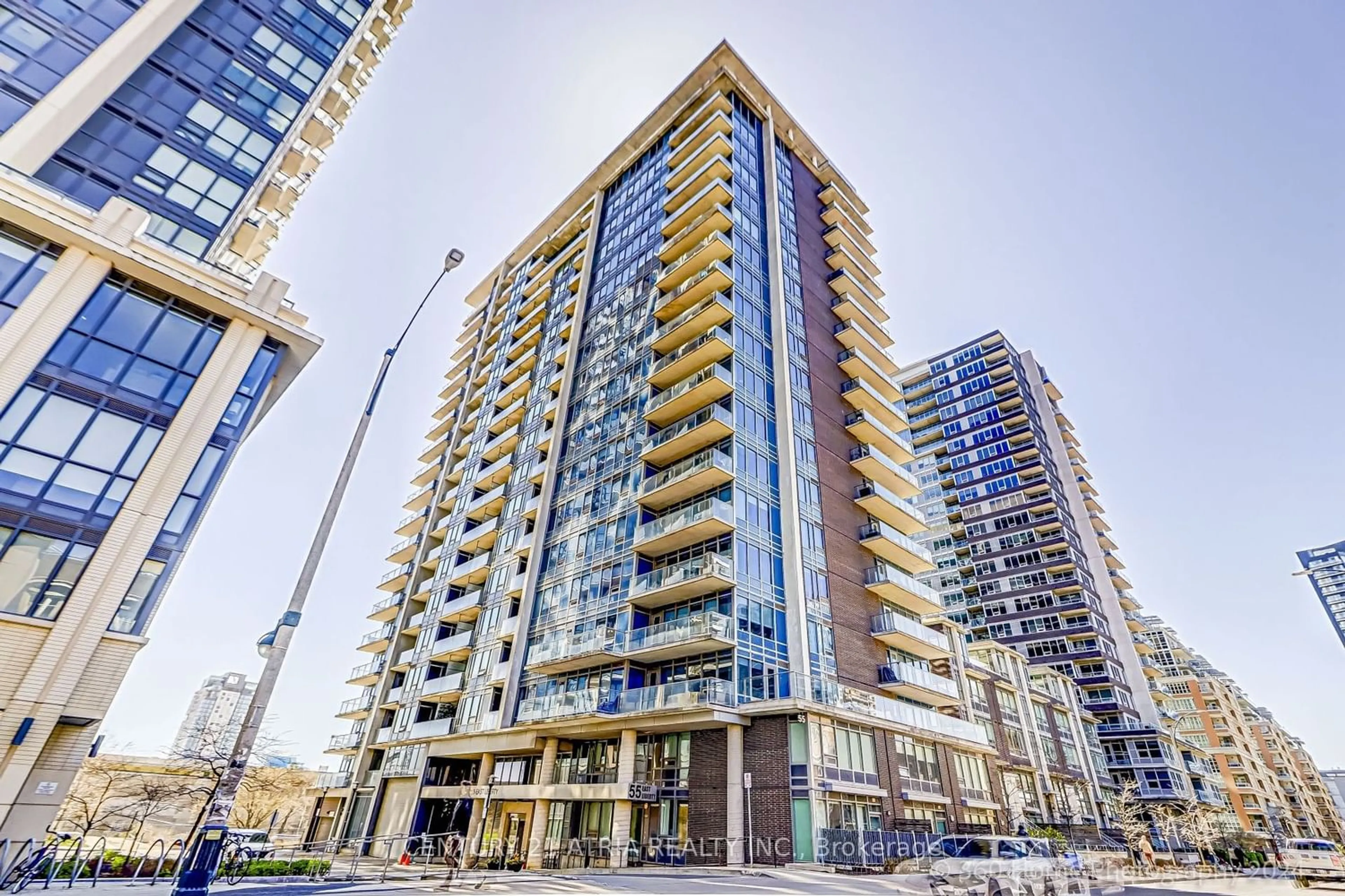 A pic from exterior of the house or condo for 55 East Liberty St #916, Toronto Ontario M6K 3P9