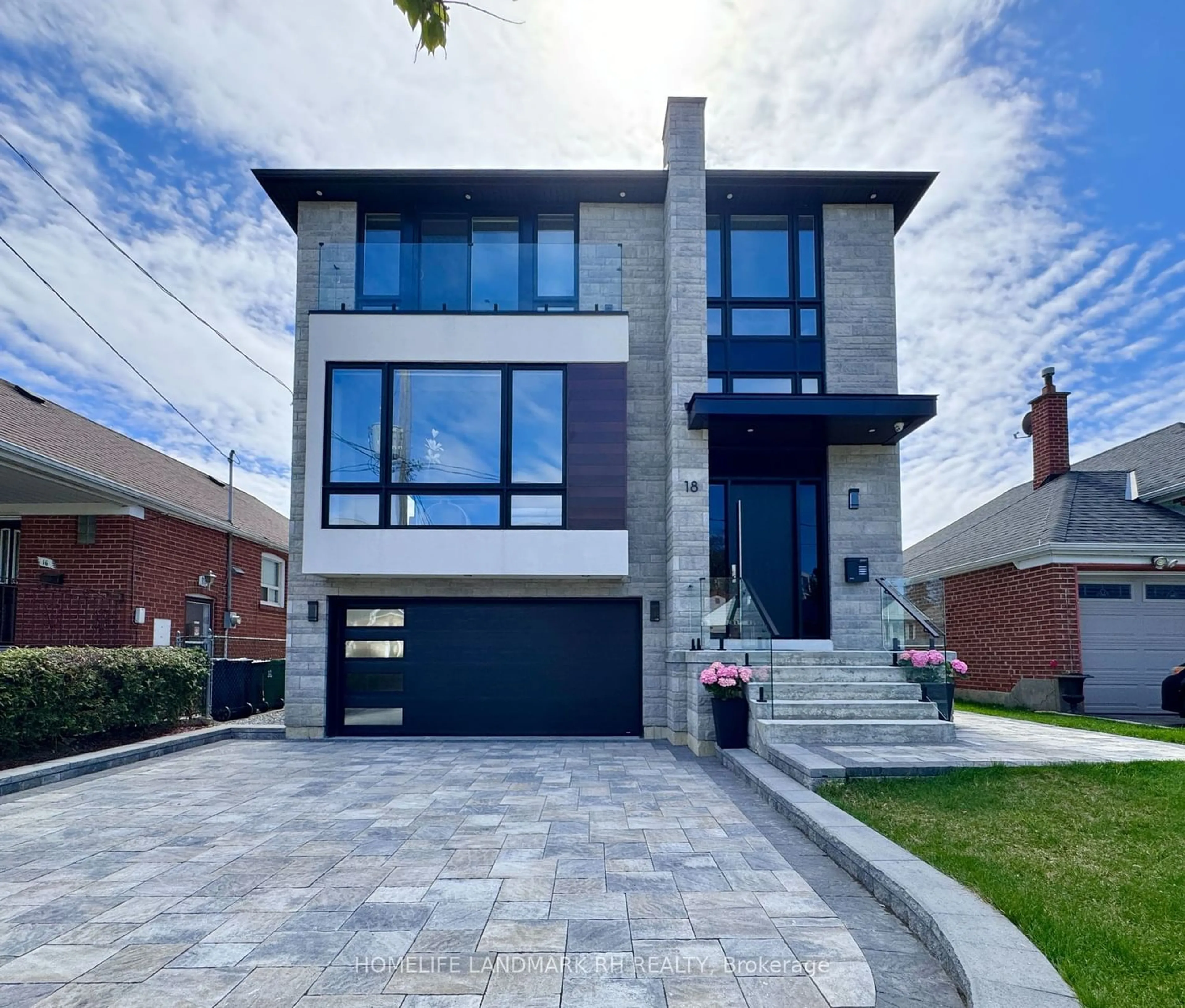 Home with brick exterior material for 18 Almont Rd, Toronto Ontario M3H 3E3