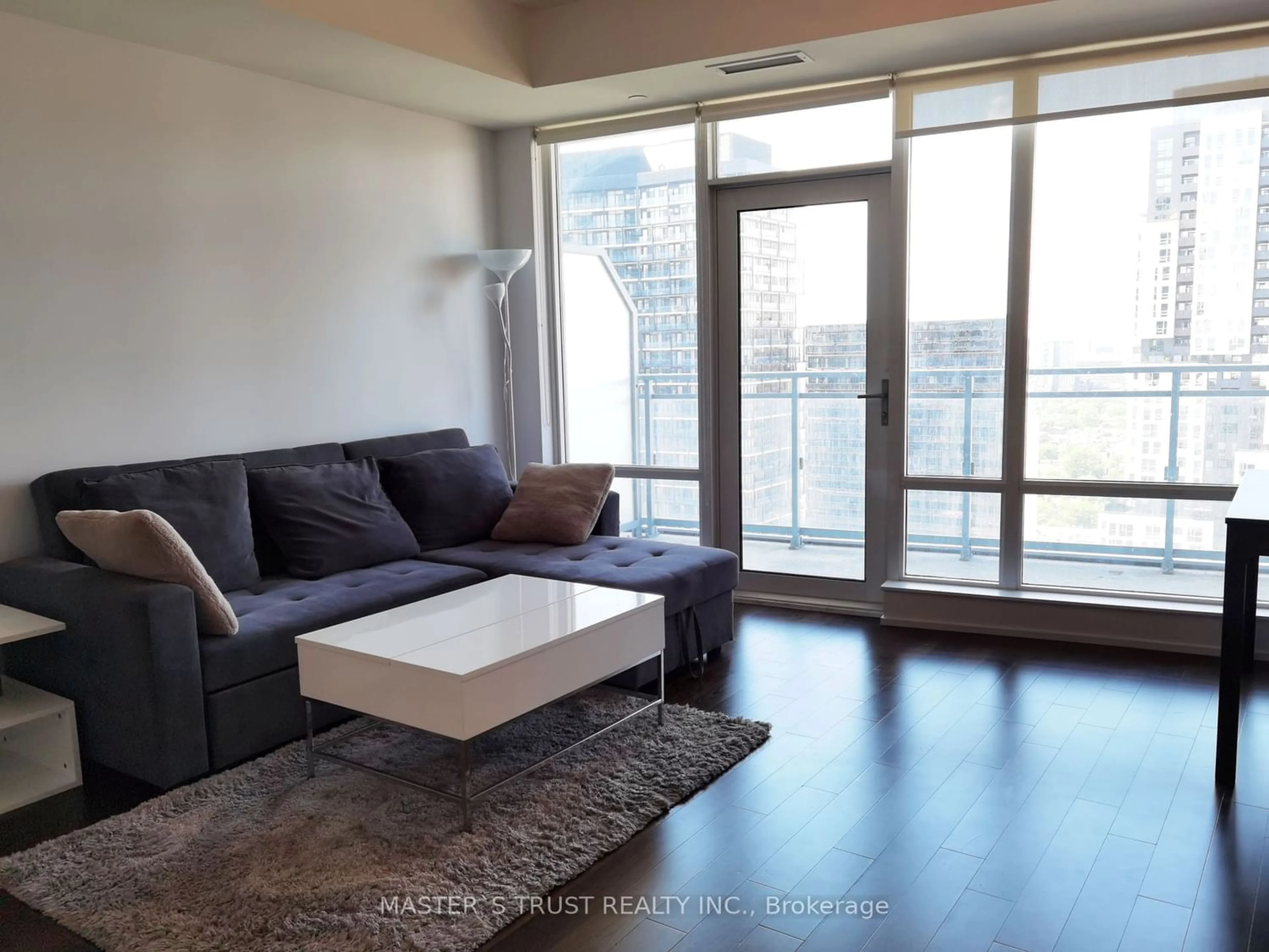 Living room for 21 Widmer St #2805, Toronto Ontario M5V 0B8