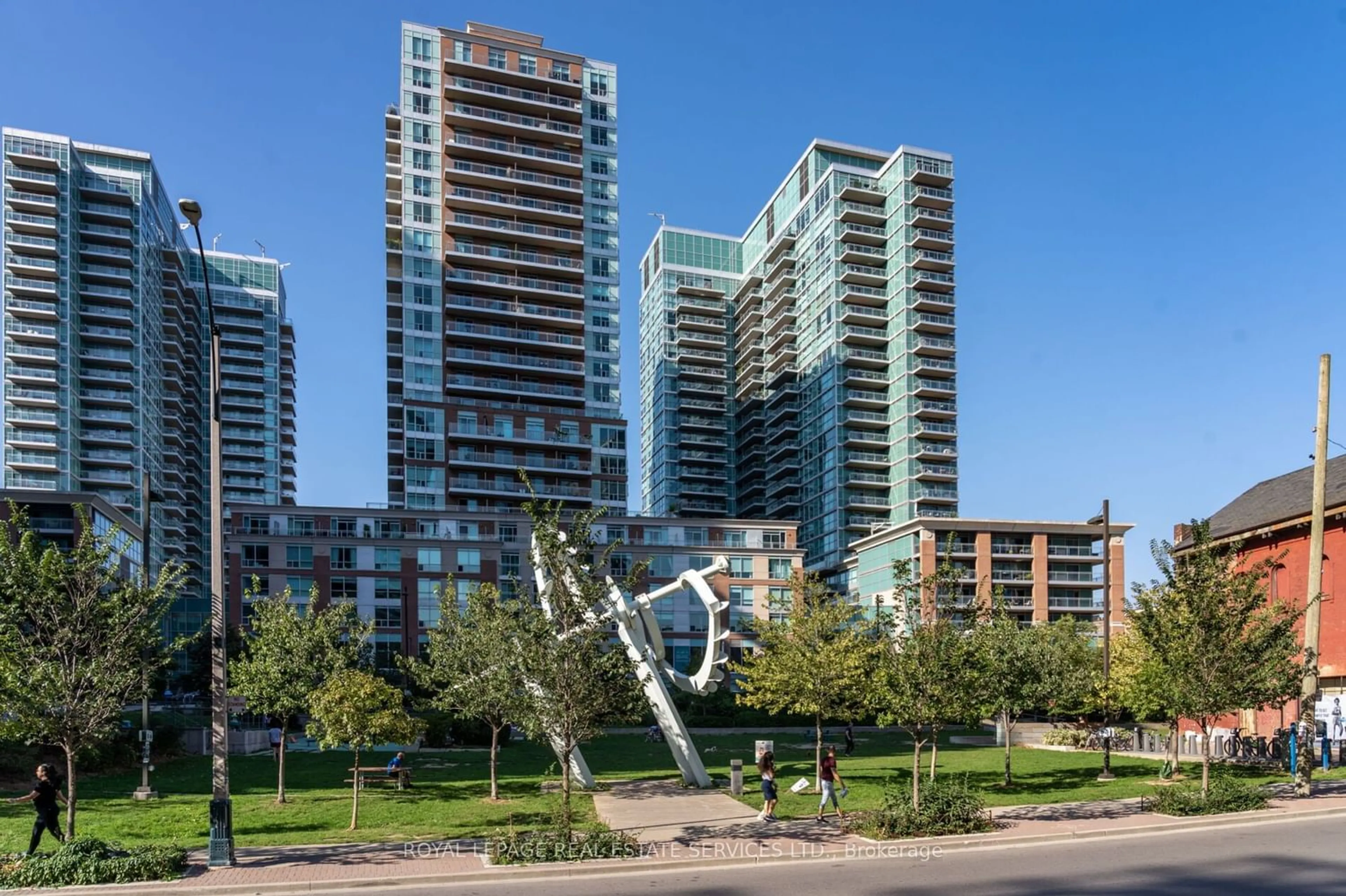 A pic from exterior of the house or condo for 100 Western Battery Rd #1203, Toronto Ontario M6K 3S2