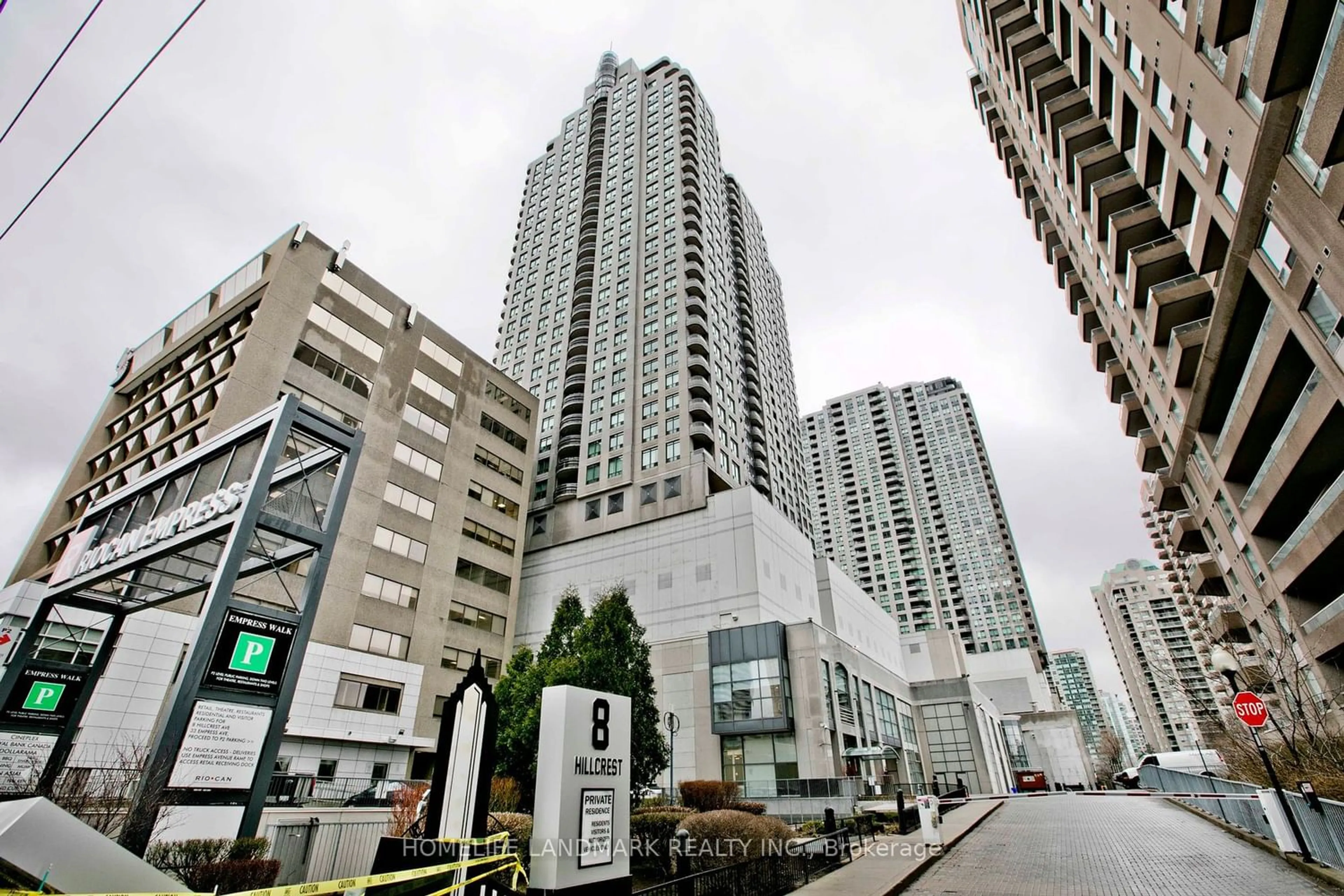 A pic from exterior of the house or condo for 8 Hillcrest Ave #1011, Toronto Ontario M2N 6Y6