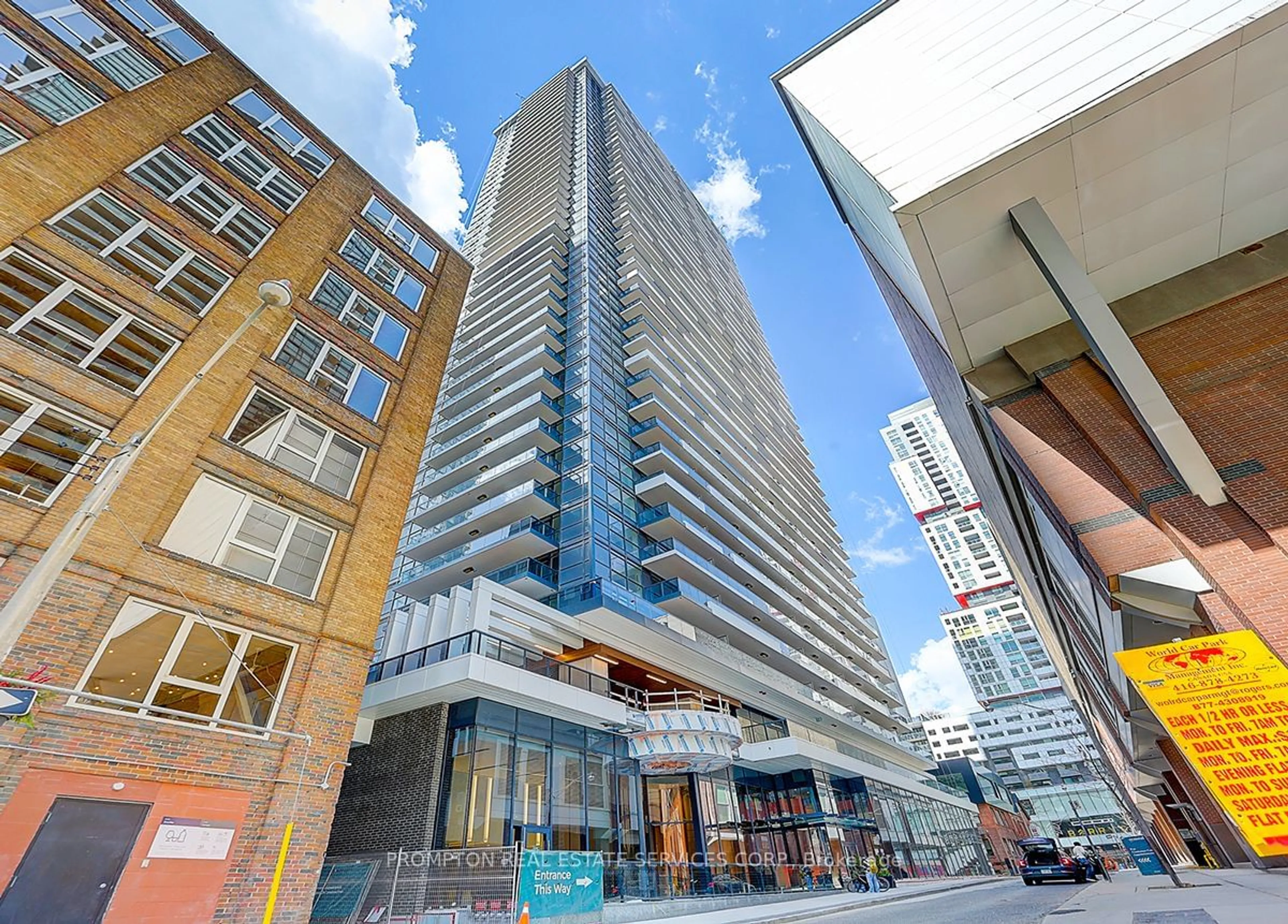 A pic from exterior of the house or condo for 38 Widmer St #2911, Toronto Ontario M5V 0P7