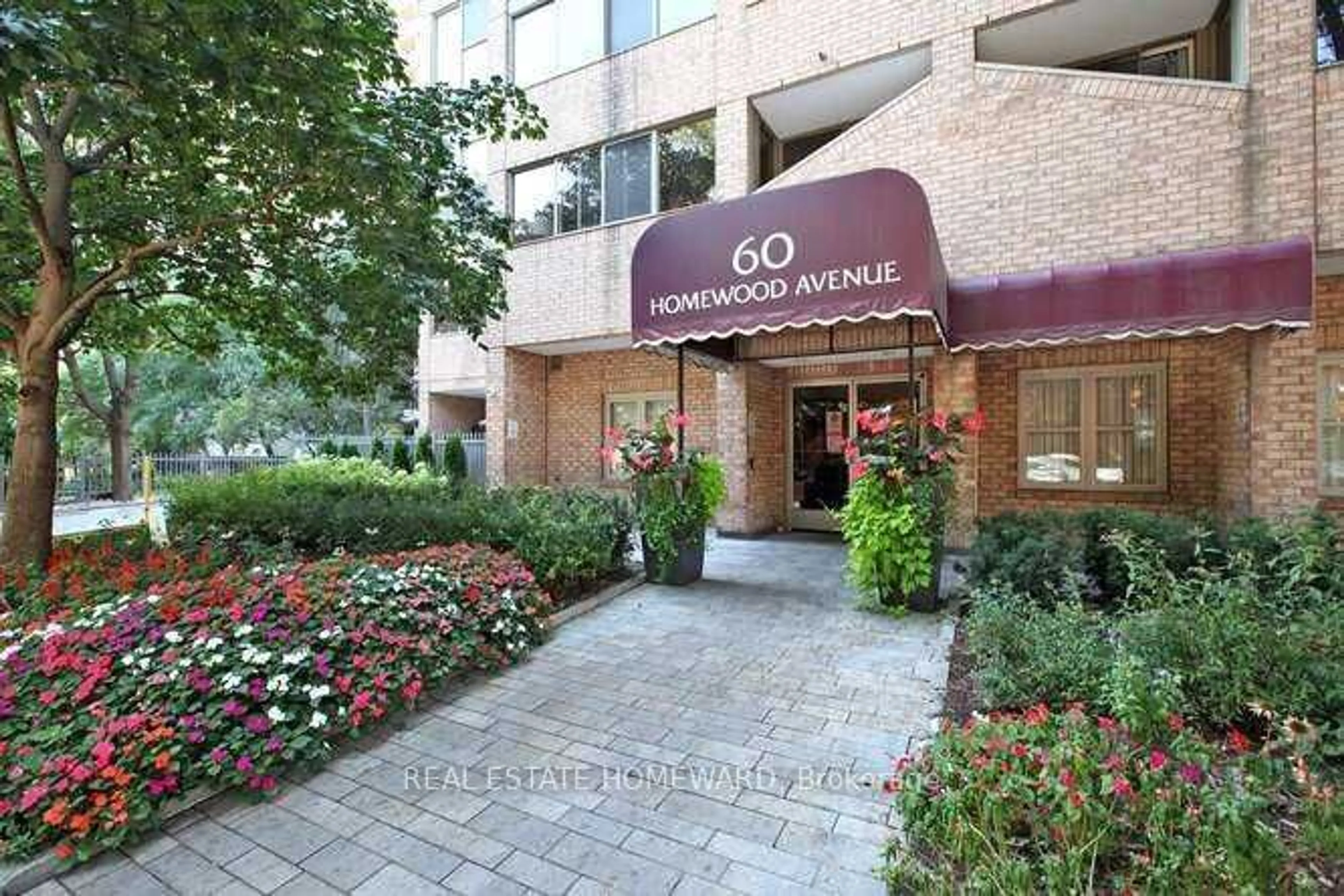 A pic from exterior of the house or condo for 60 Homewood Ave #301, Toronto Ontario M4Y 2X4