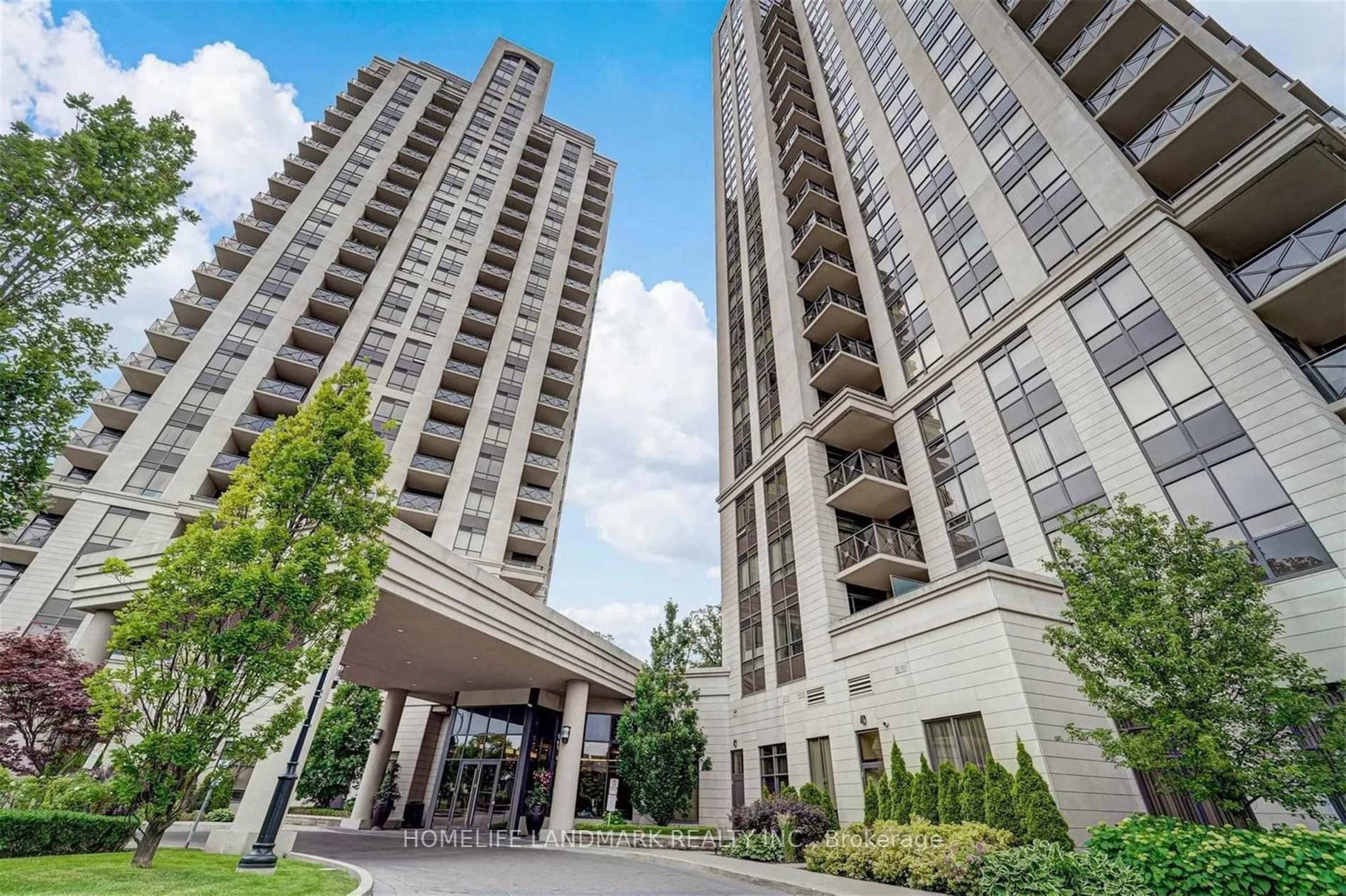 A pic from exterior of the house or condo for 133 Wynford Dr #1704, Toronto Ontario M3C 0J5