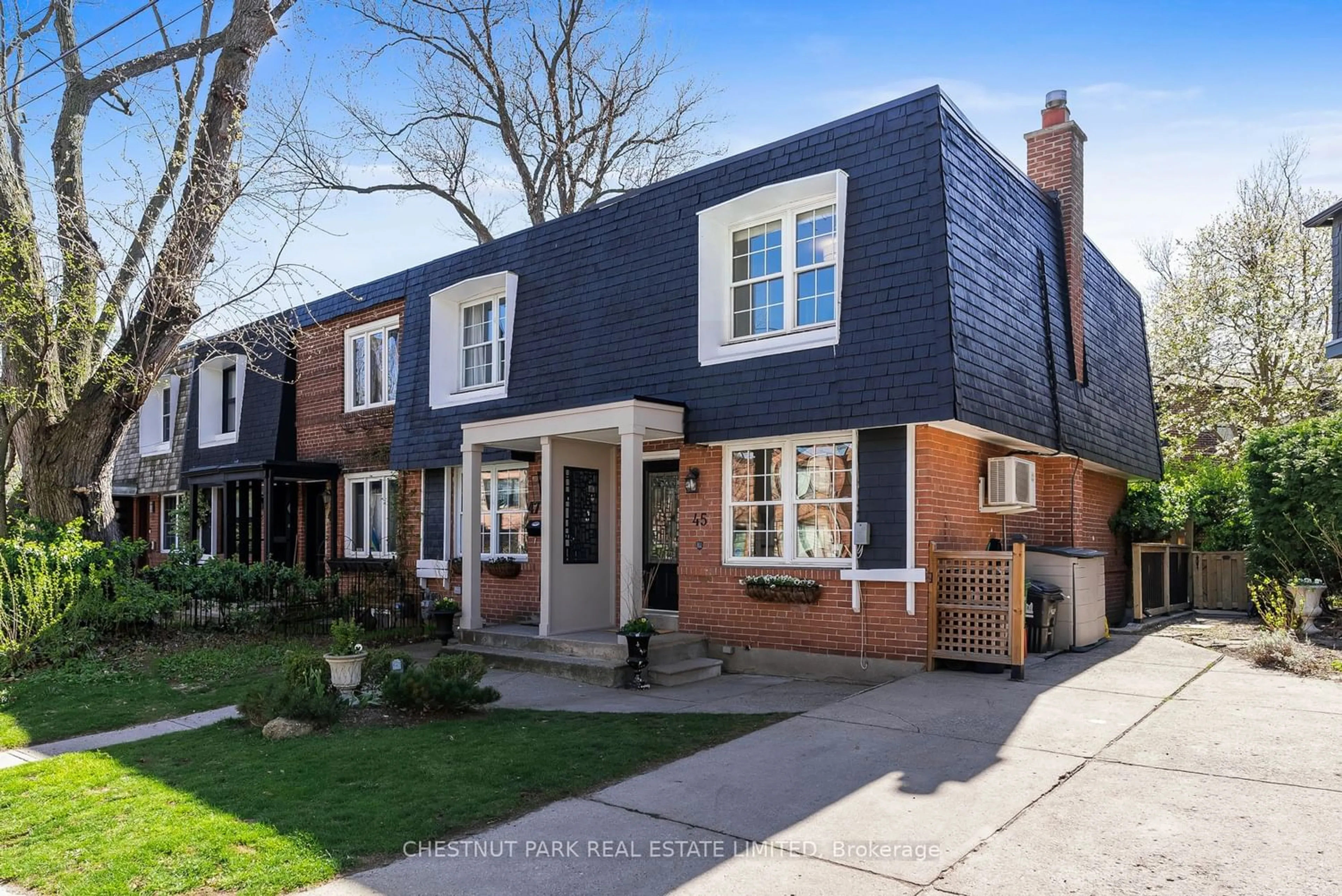 Home with brick exterior material for 45 Summerhill Gdns, Toronto Ontario M4T 1B4