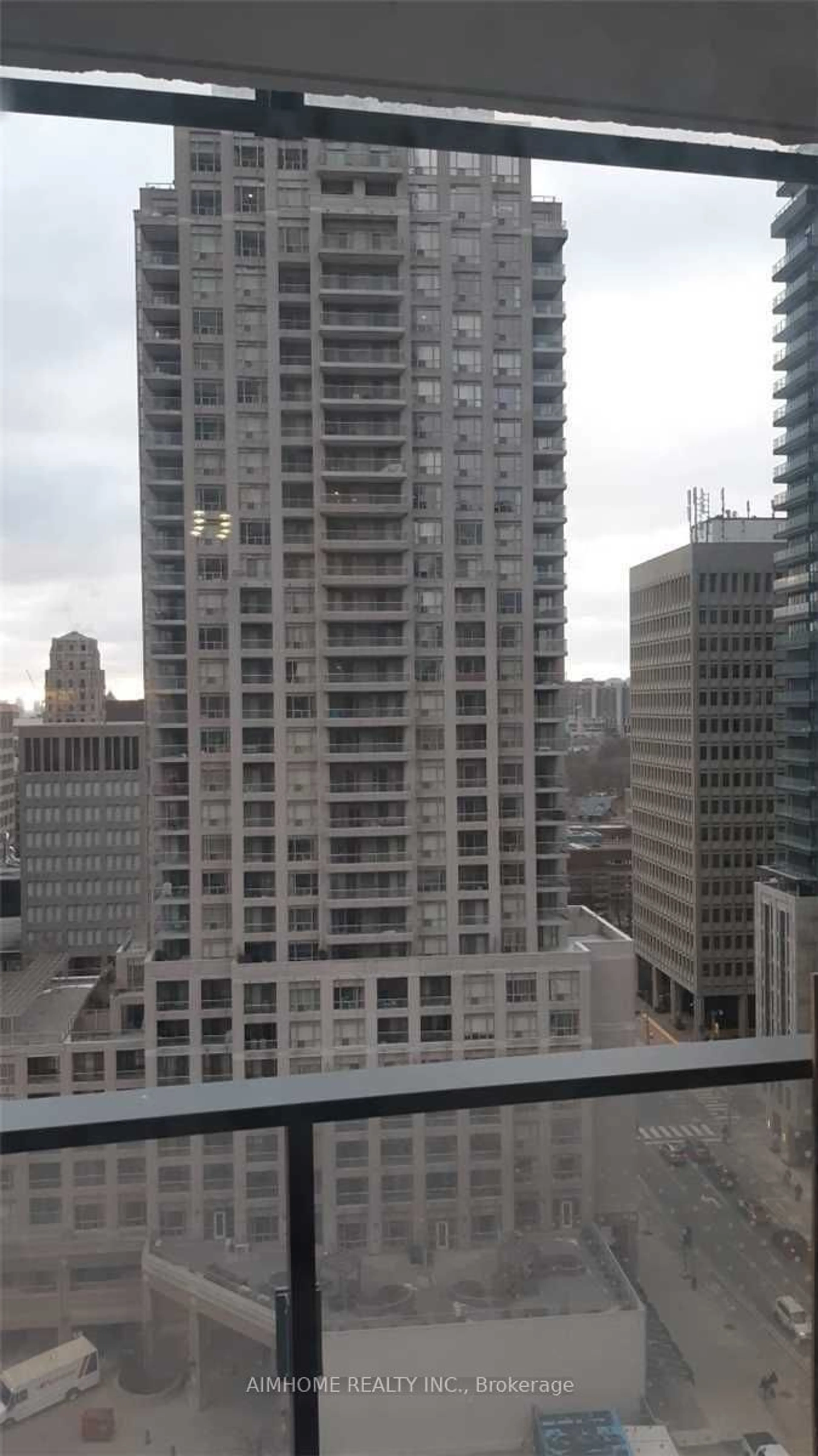 A pic from exterior of the house or condo for 11 Wellesley St #1306, Toronto Ontario M4Y 1E8