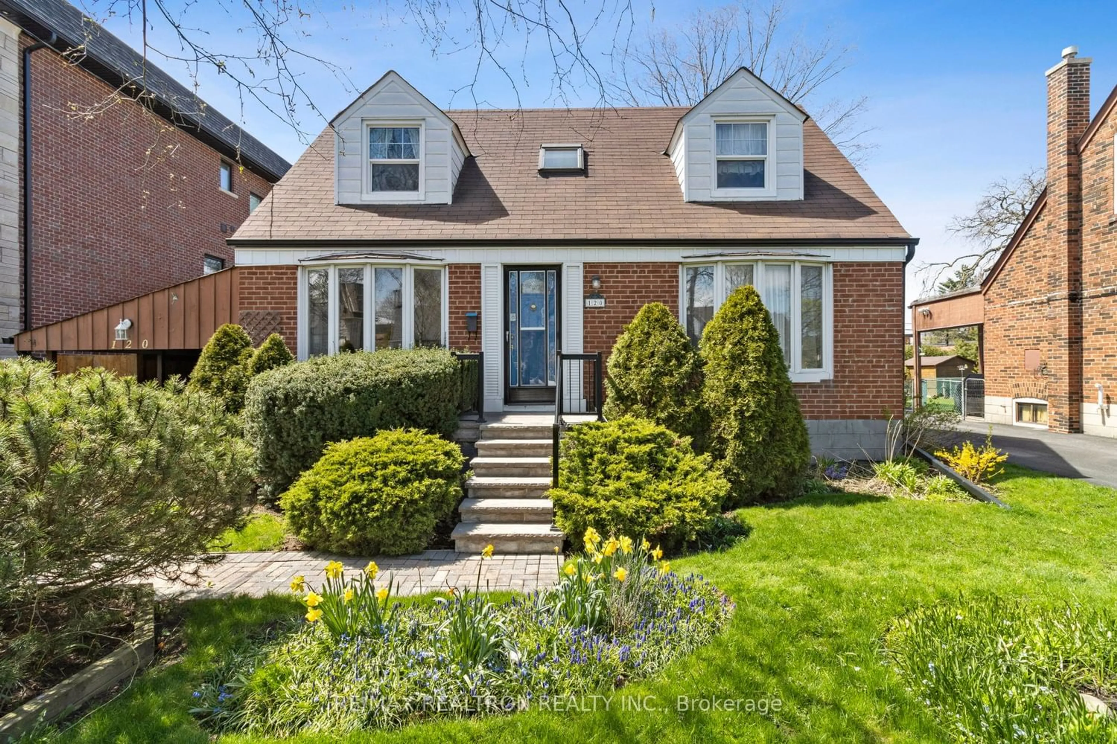 Home with brick exterior material for 120 Bevdale Rd, Toronto Ontario M2R 1L7