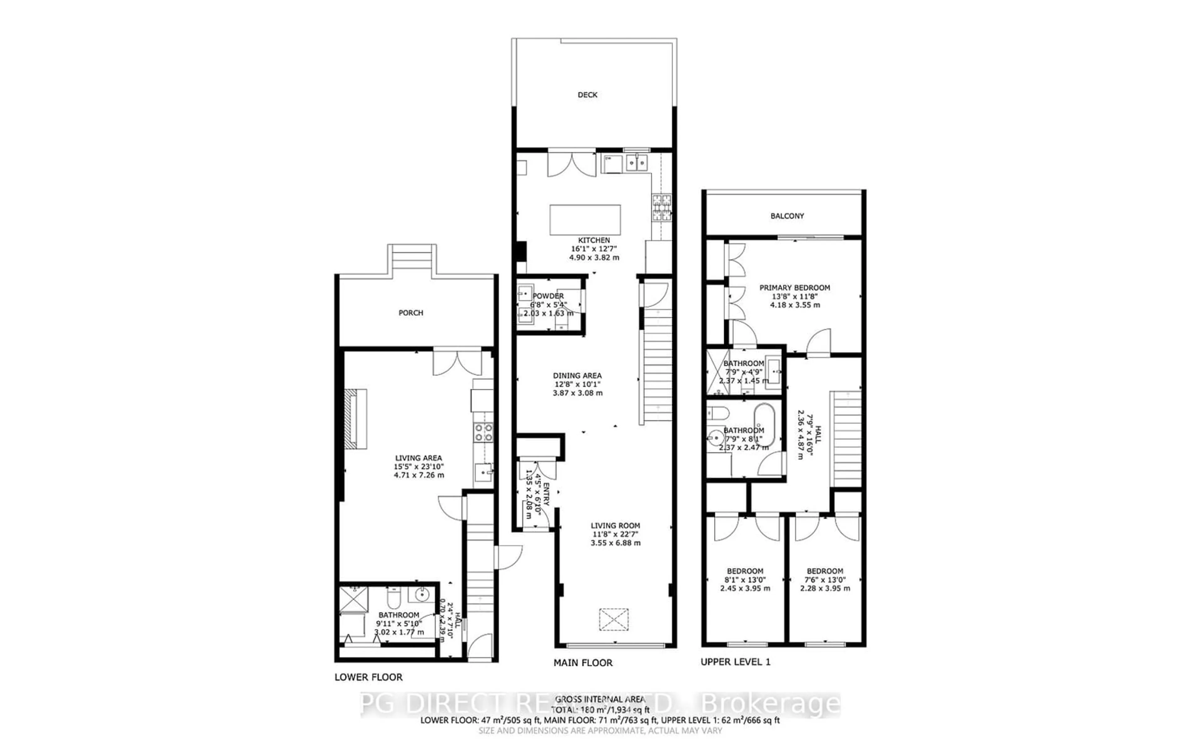 Floor plan for 86 Castlefield Ave, Toronto Ontario M4R 1G4