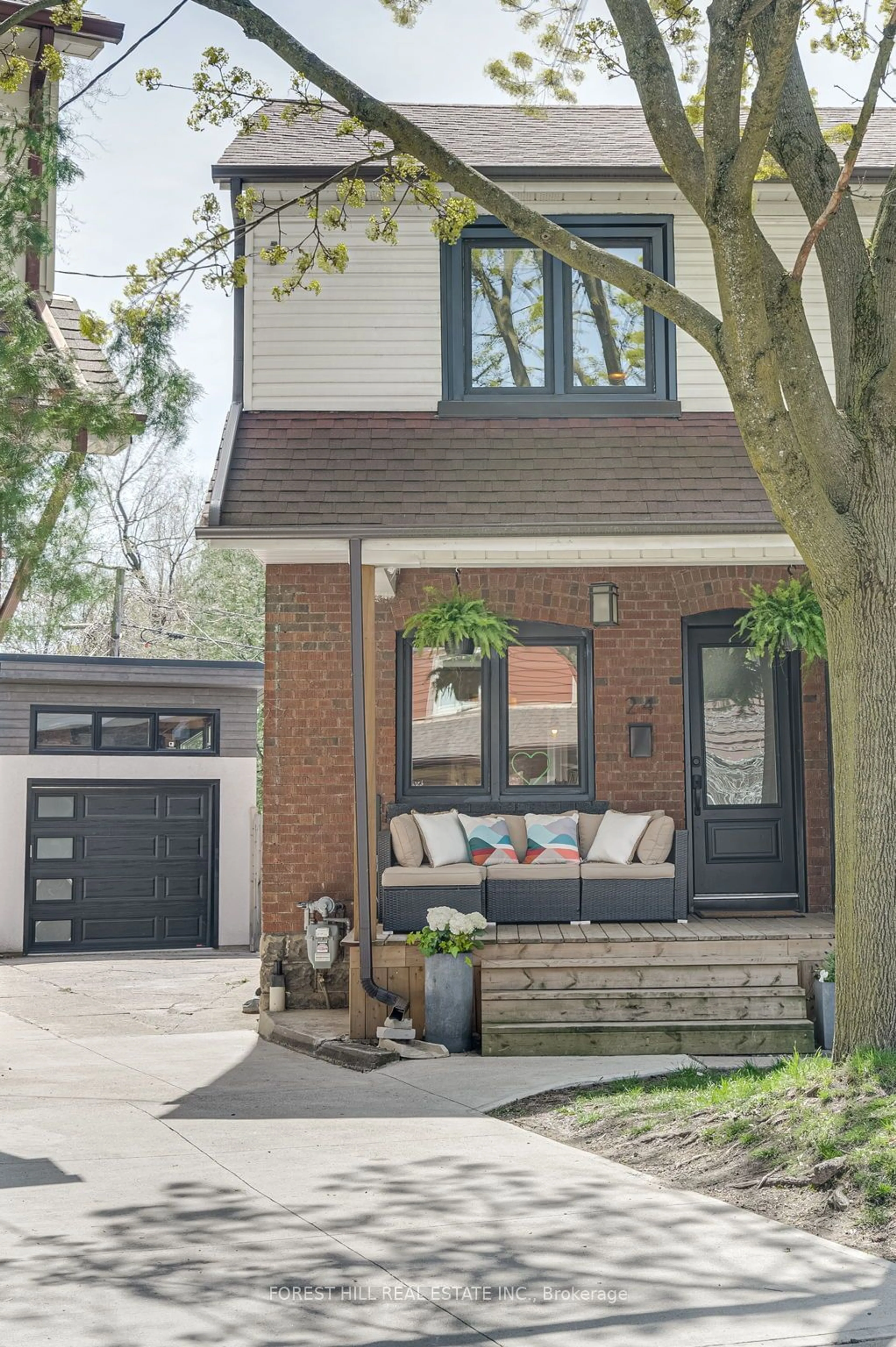Home with brick exterior material for 24 Falwyn Ave, Toronto Ontario M6C 1K6