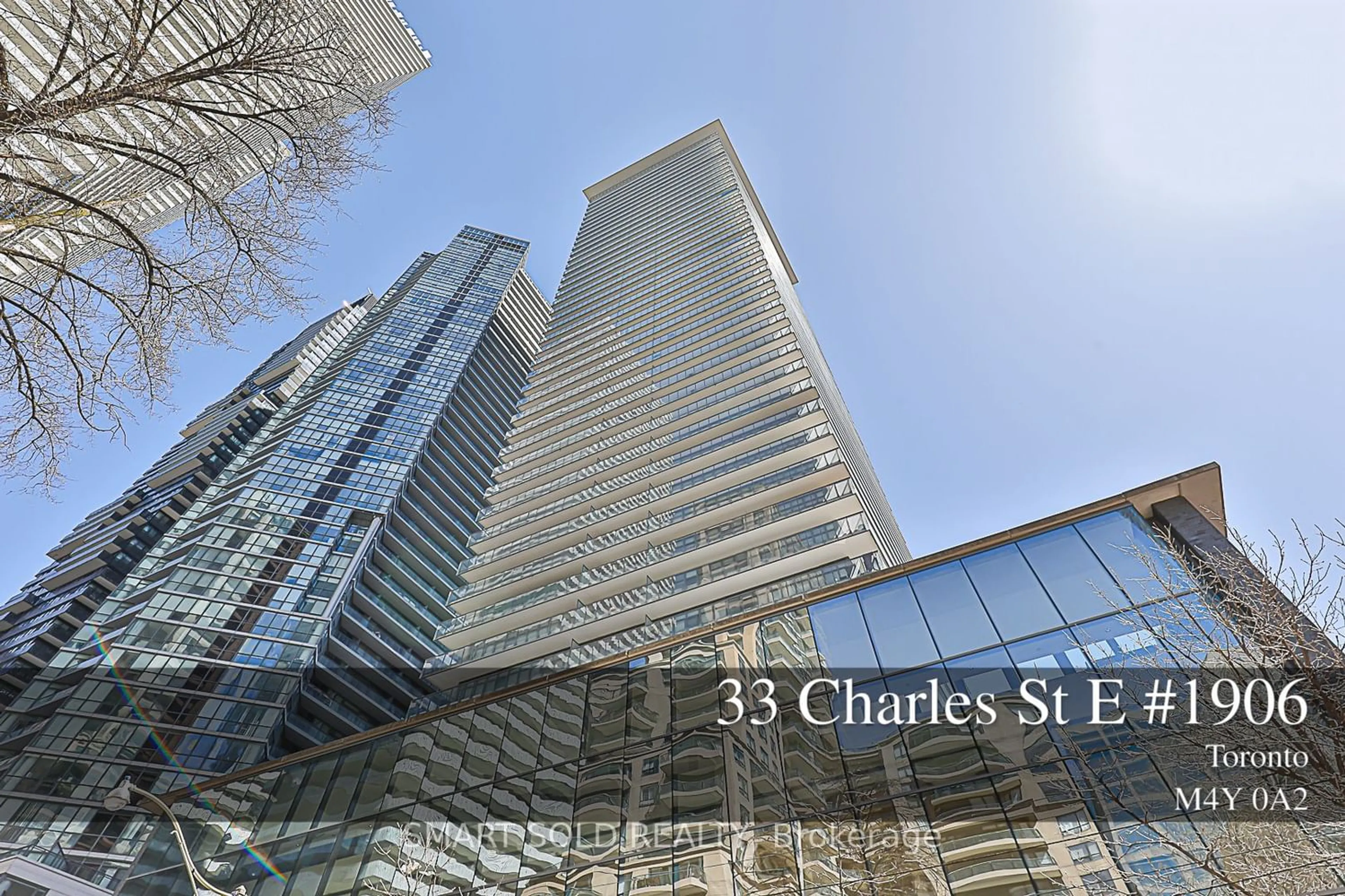 A pic from exterior of the house or condo for 33 Charles St #1906, Toronto Ontario M4Y 0A2