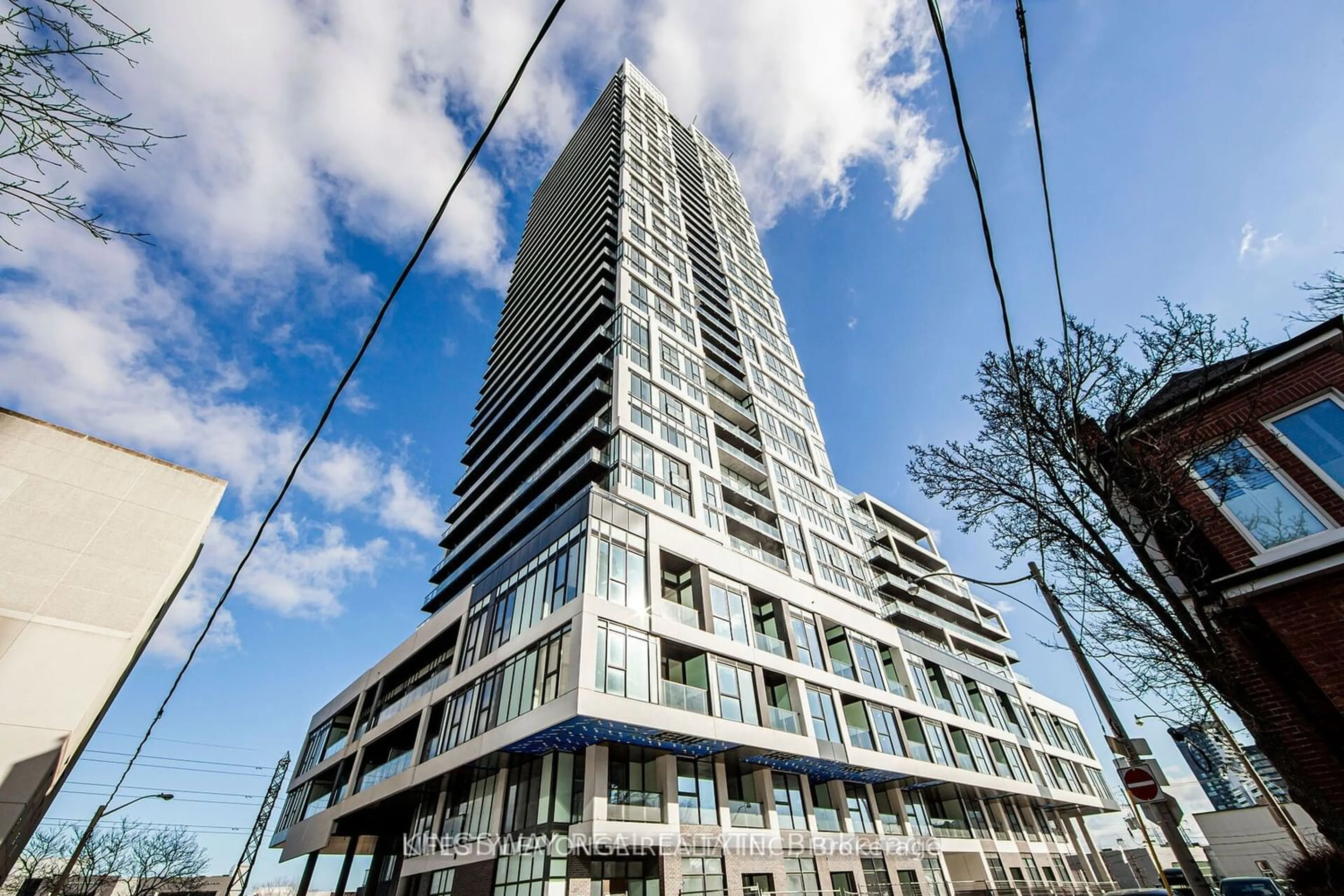 A pic from exterior of the house or condo for 5 Defries St #3305, Toronto Ontario M5A 0W7
