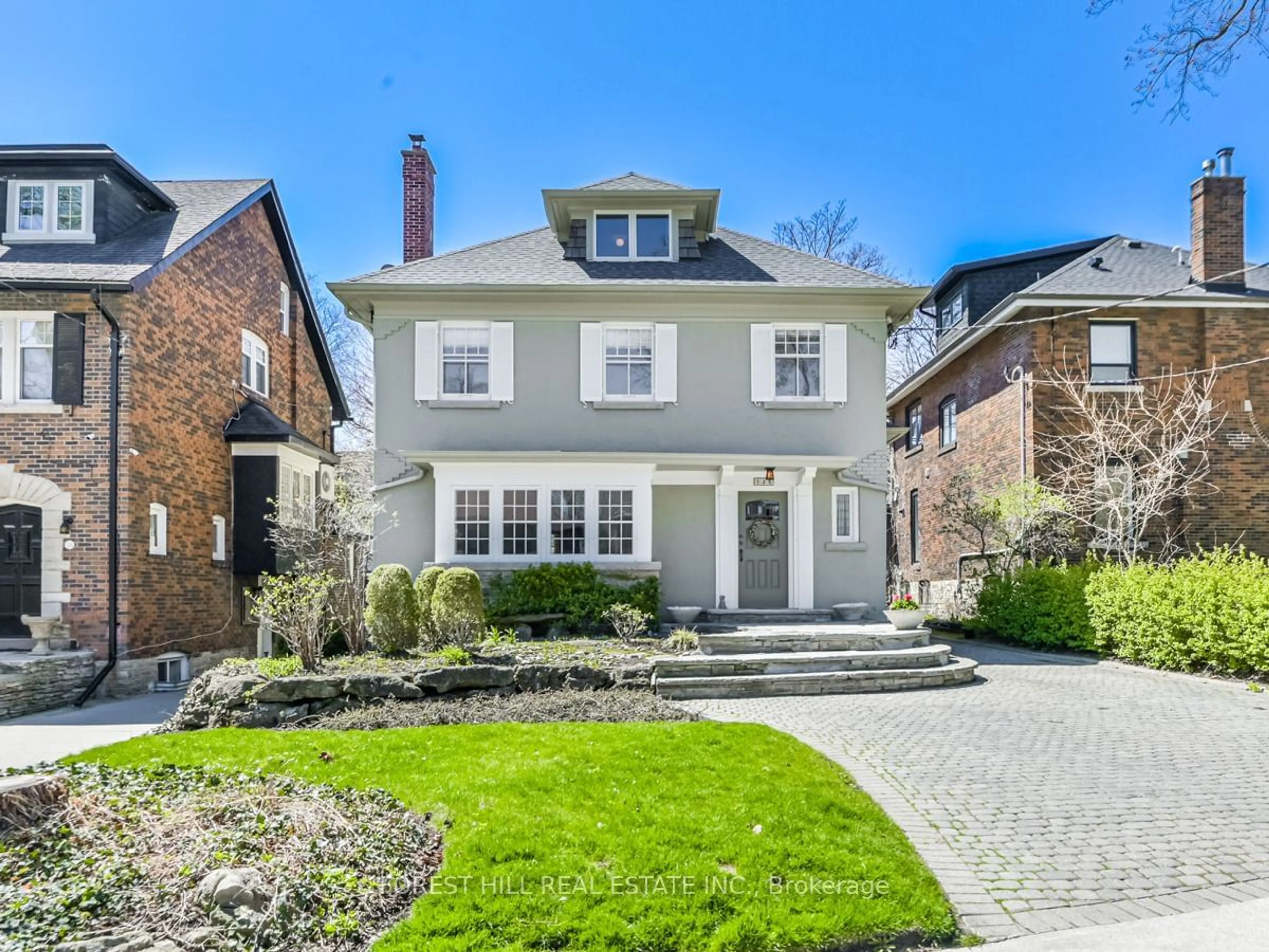 Home with brick exterior material for 126 Highbourne Rd, Toronto Ontario M5P 2J6