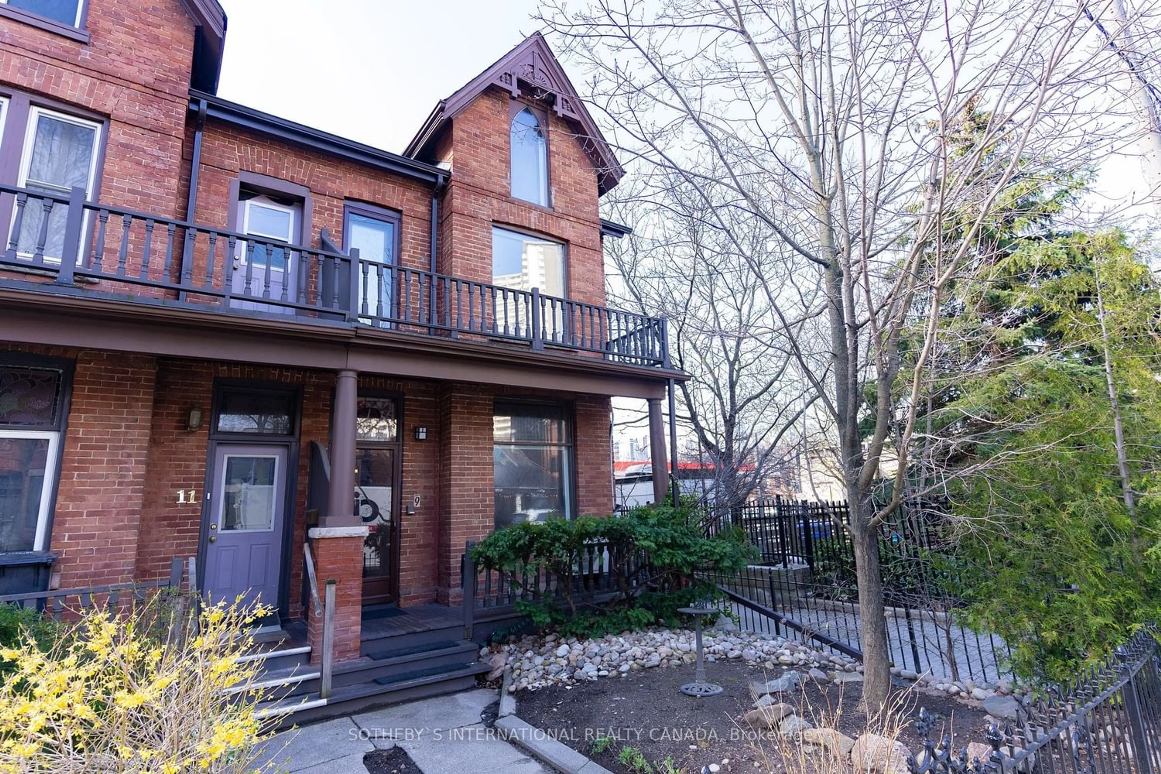 A pic from exterior of the house or condo for 9 Amelia St, Toronto Ontario M4X 1E2