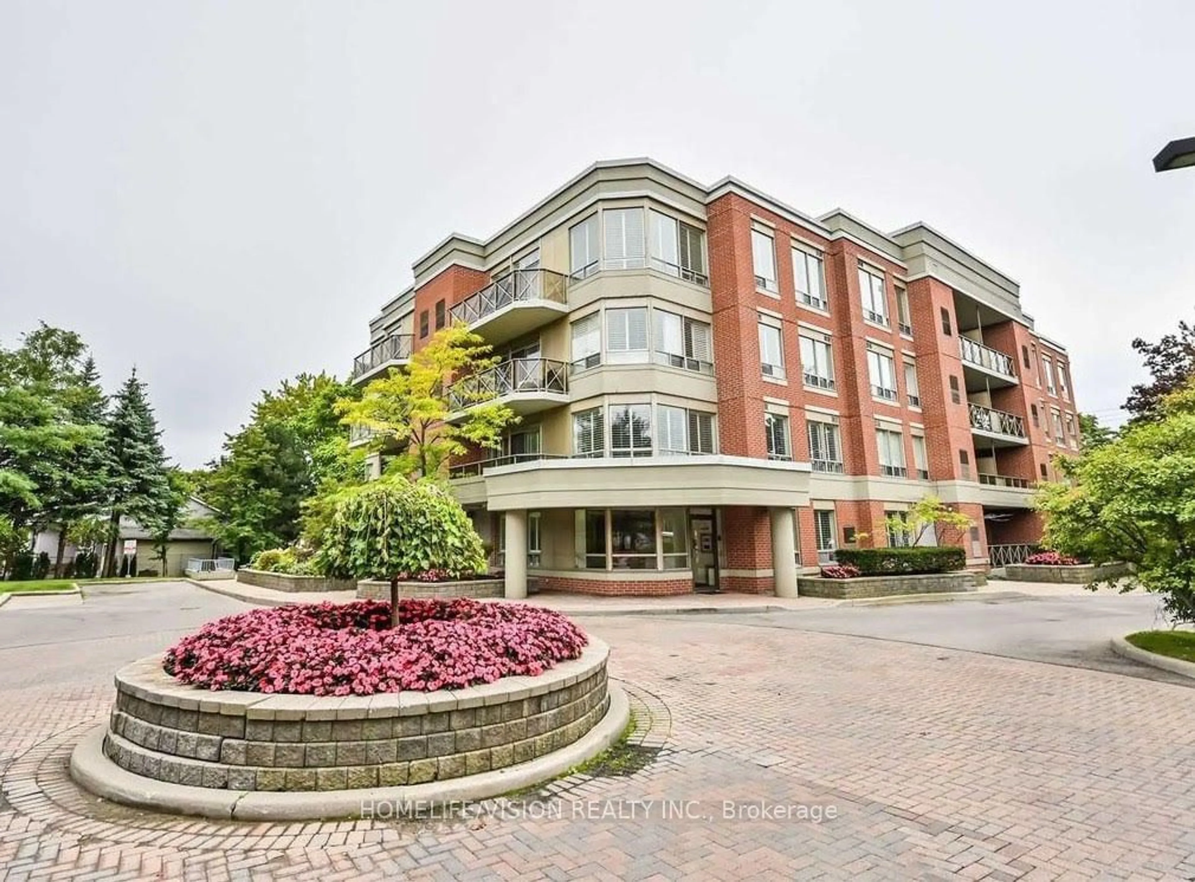 A pic from exterior of the house or condo for 801 Lawrence Ave #305, Toronto Ontario M3C 3W2