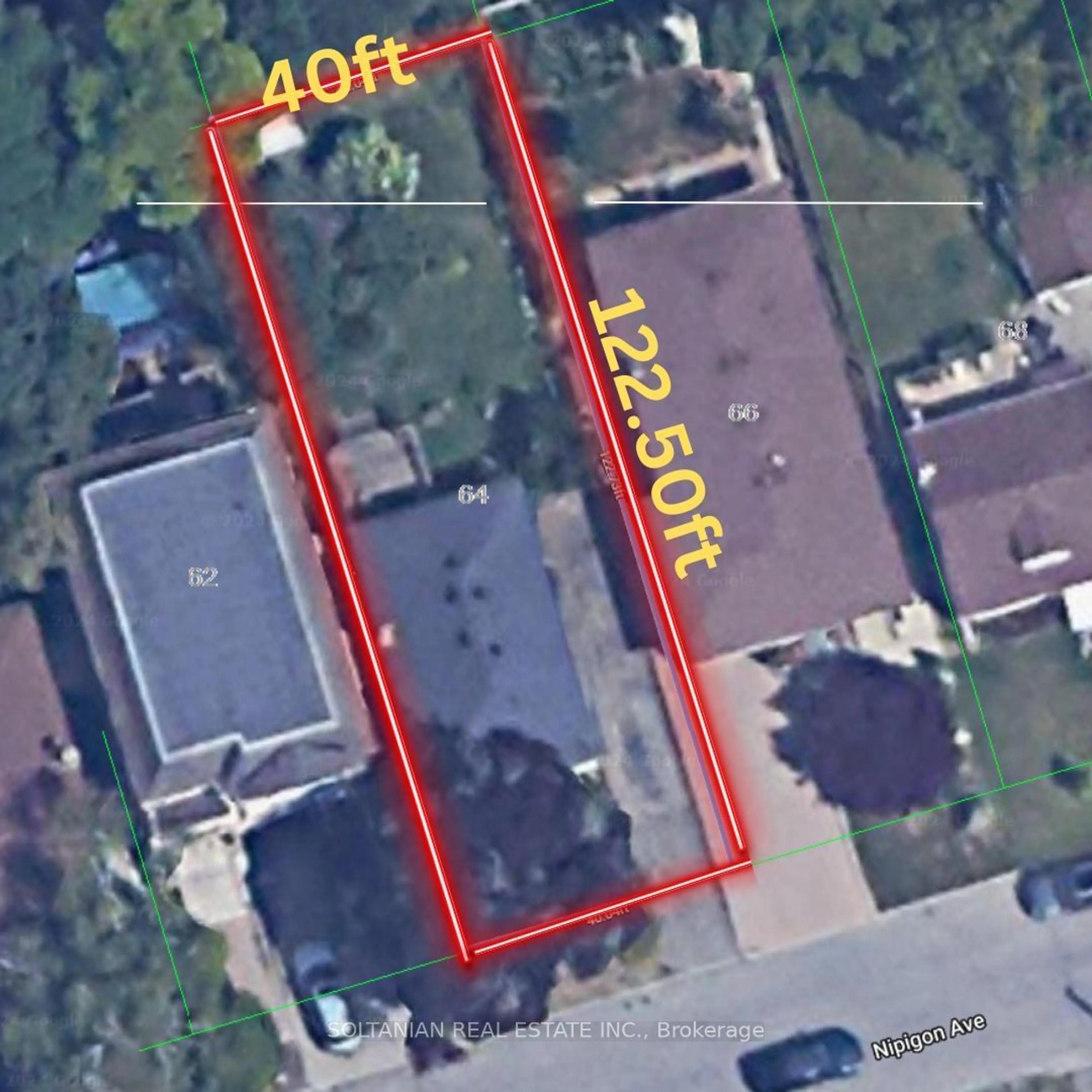 Frontside or backside of a home for 64 Nipigon Ave, Toronto Ontario M2M 2W1