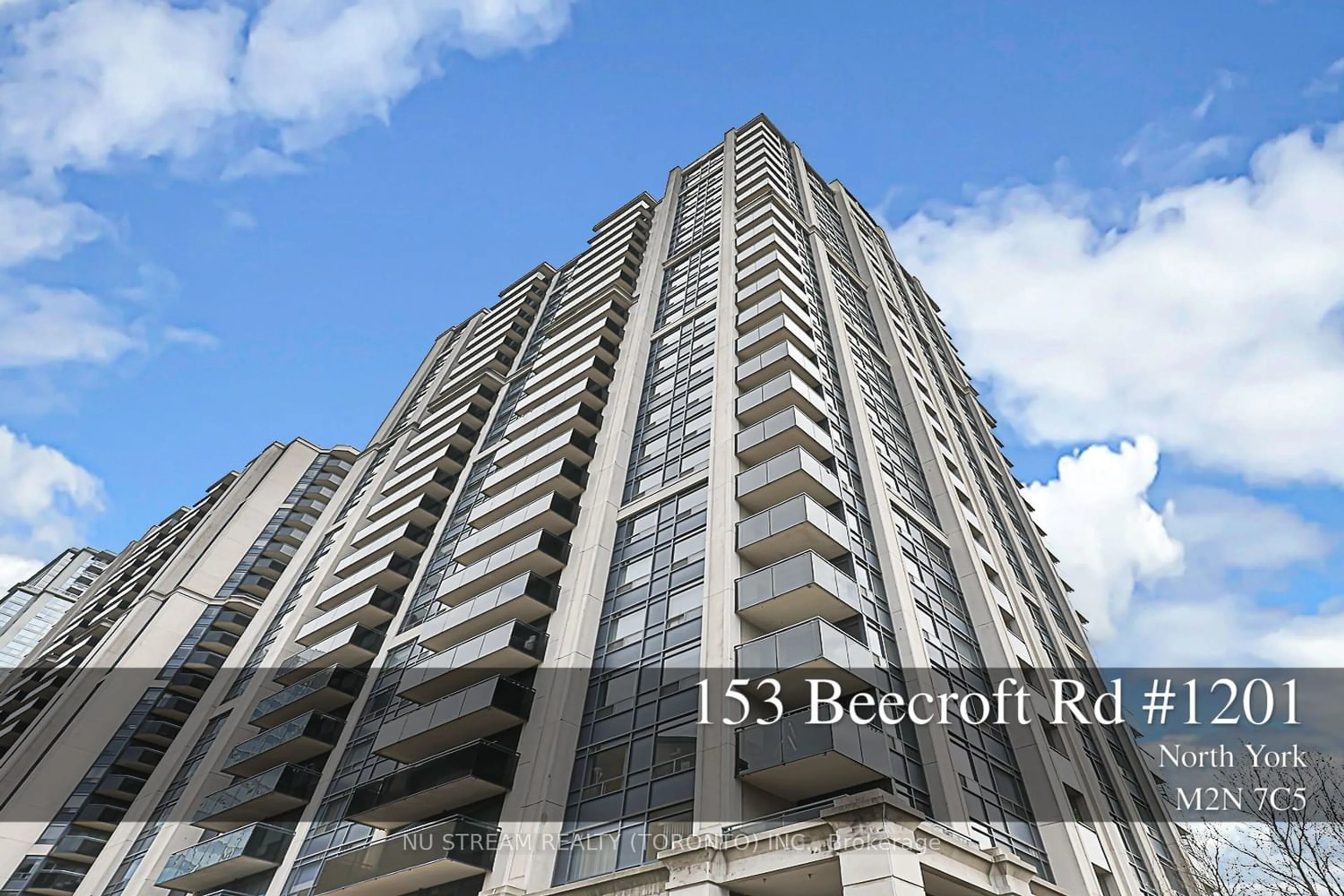 A pic from exterior of the house or condo for 153 Beecroft Rd #1201, Toronto Ontario M2N 7C5