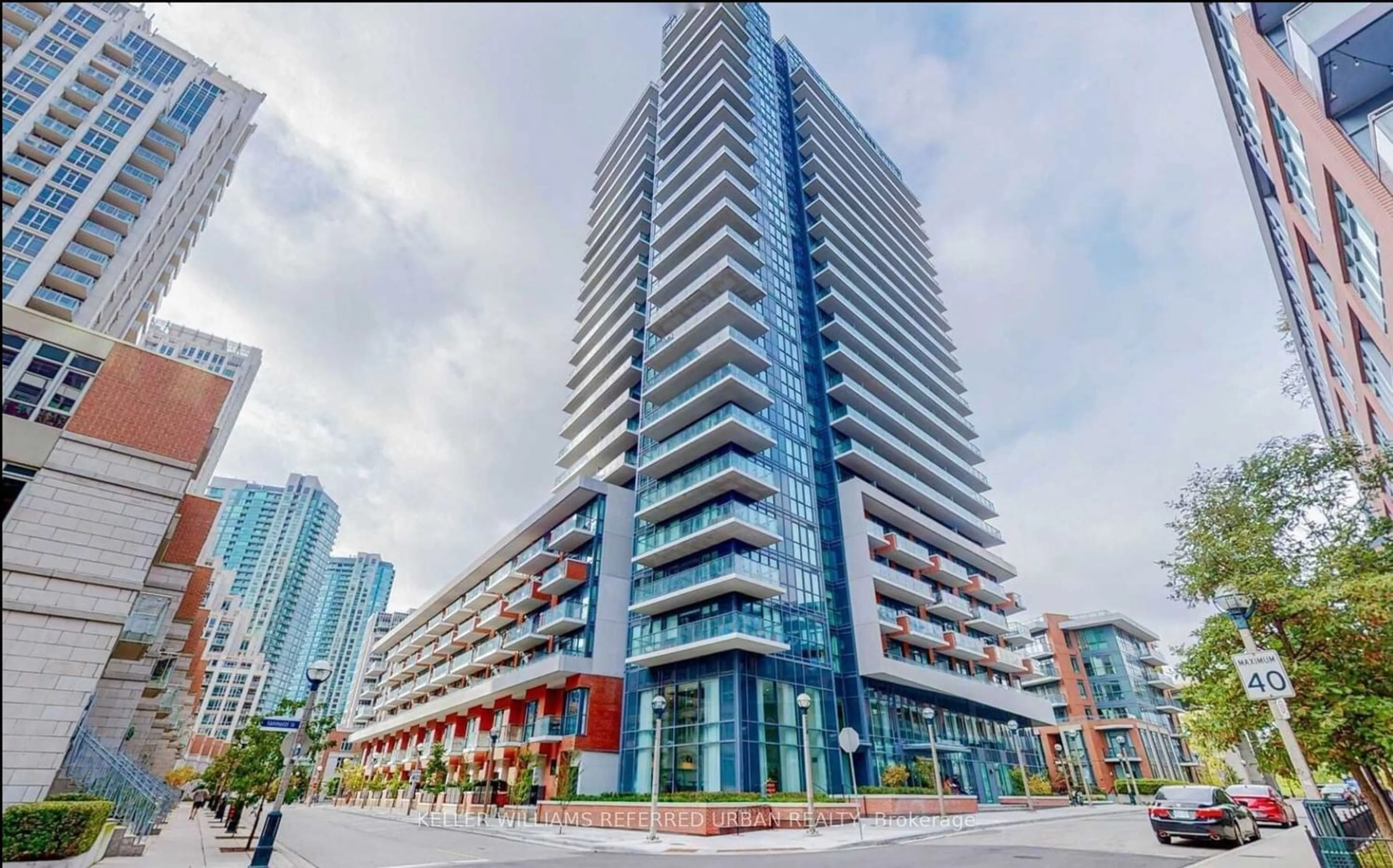 A pic from exterior of the house or condo for 38 Iannuzzi St #221, Toronto Ontario M5V 0S2