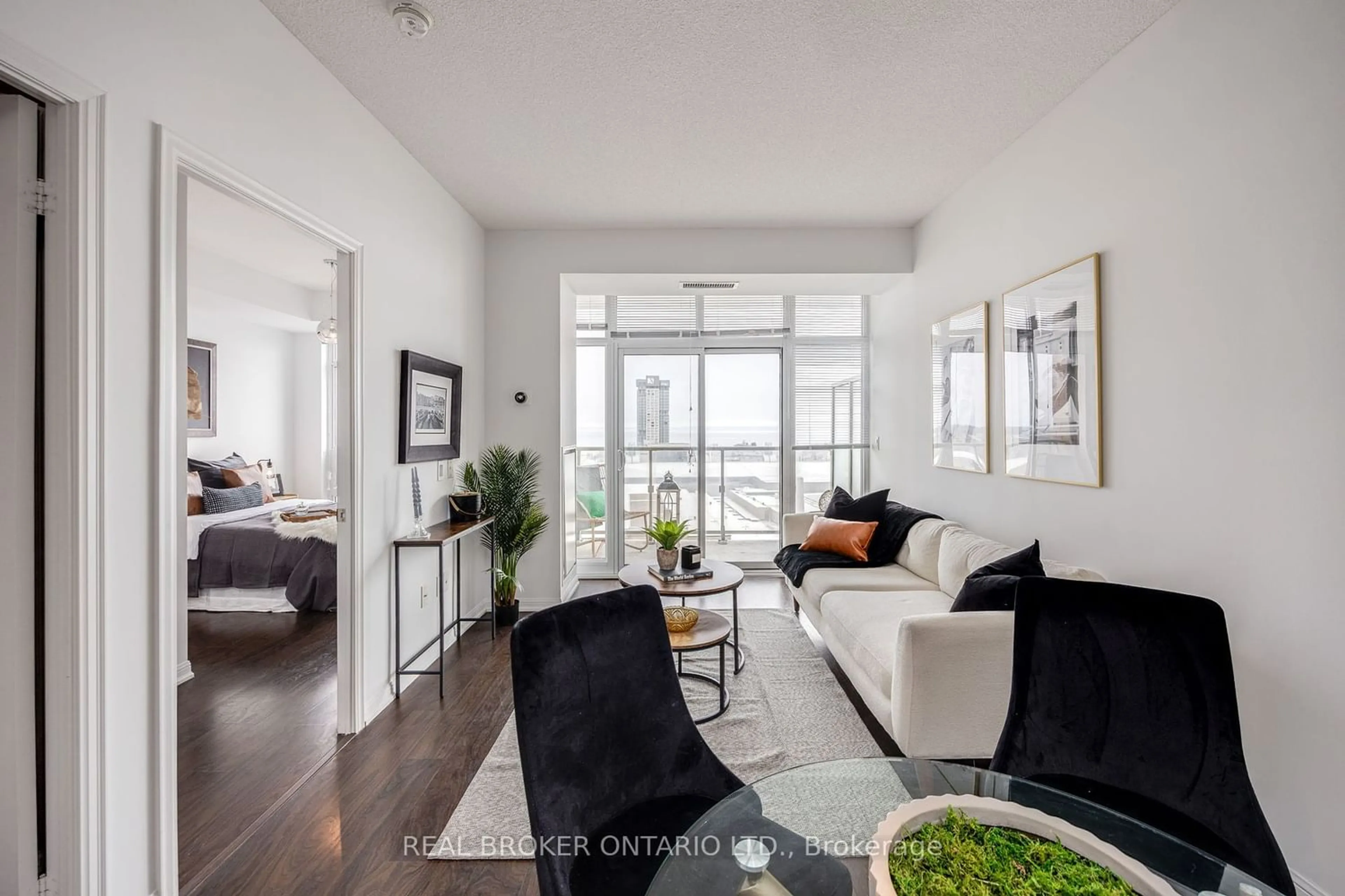 Living room for 65 East Liberty St #1503, Toronto Ontario M6K 3R2