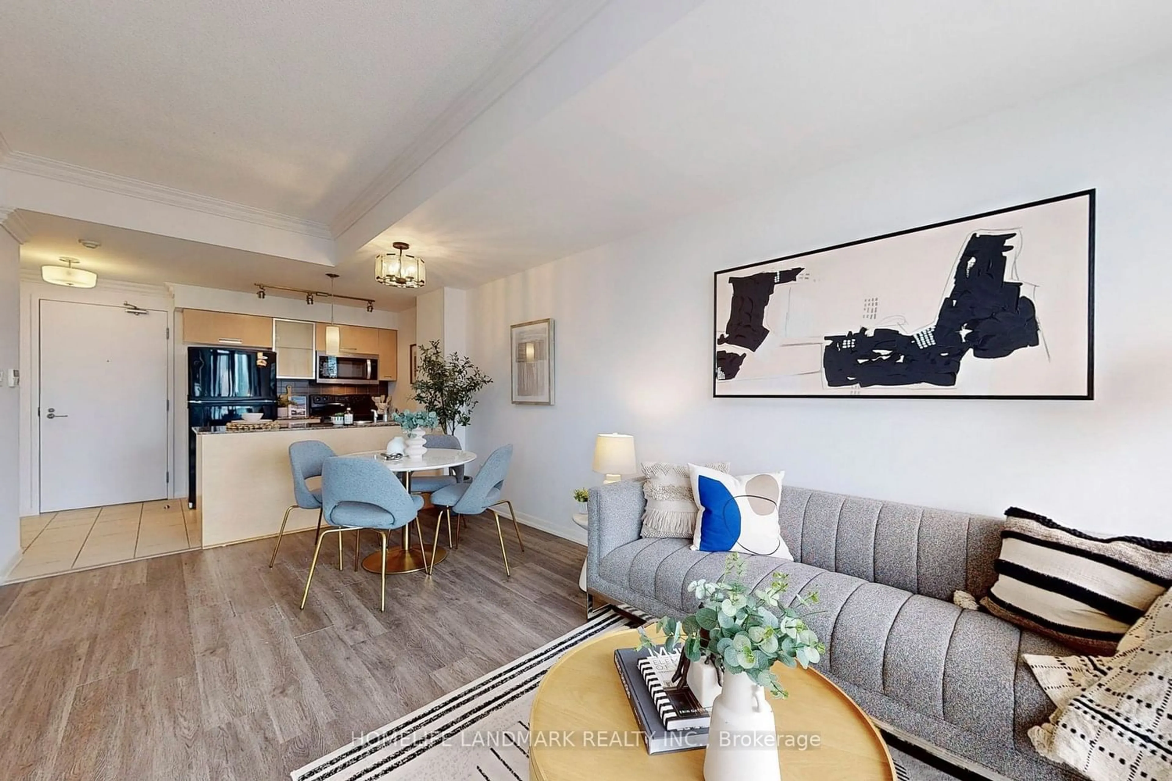 Living room for 37 Grosvenor St #3005, Toronto Ontario M4Y 3G5
