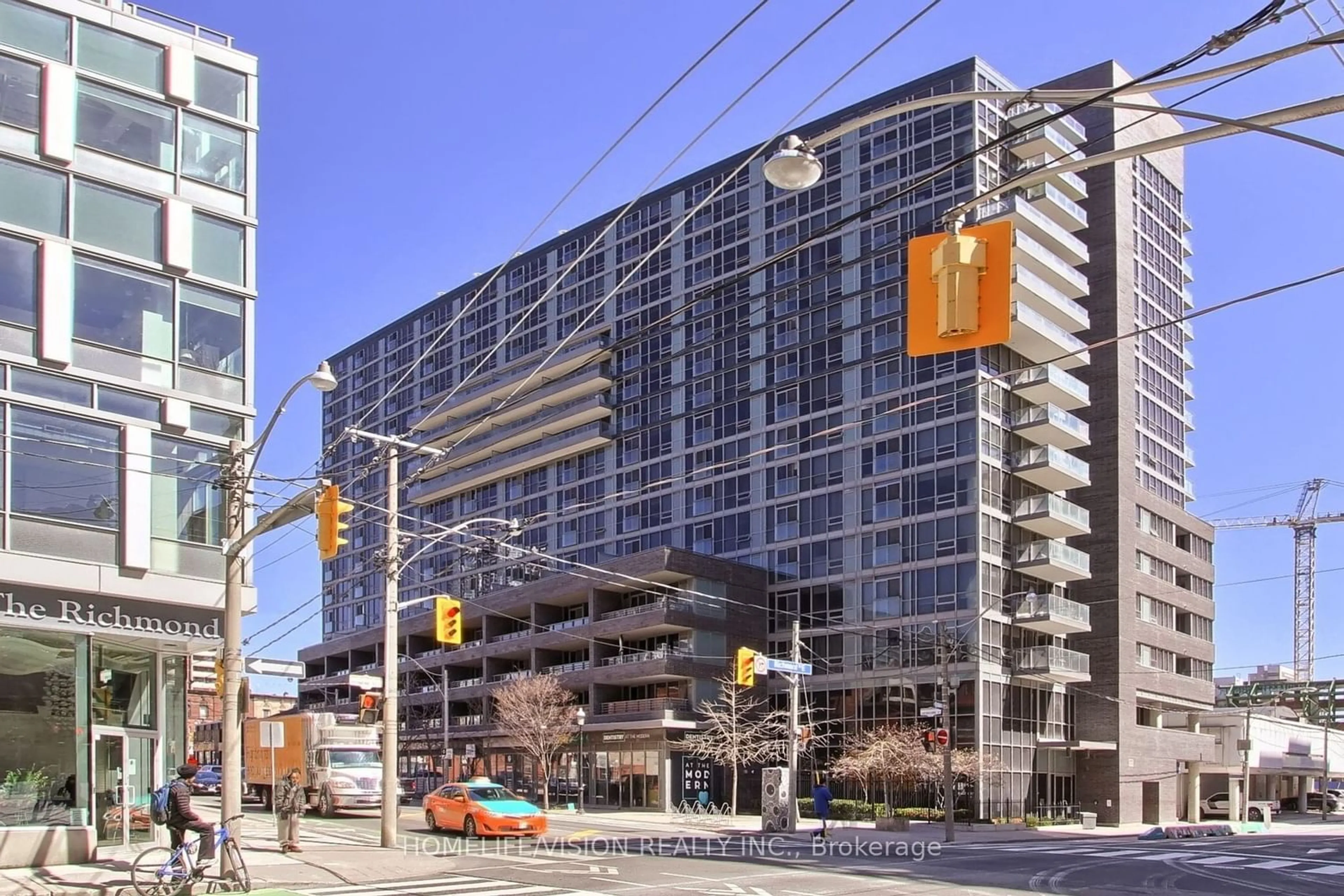 A pic from exterior of the house or condo for 320 Richmond St #1121, Toronto Ontario M5A 1P9