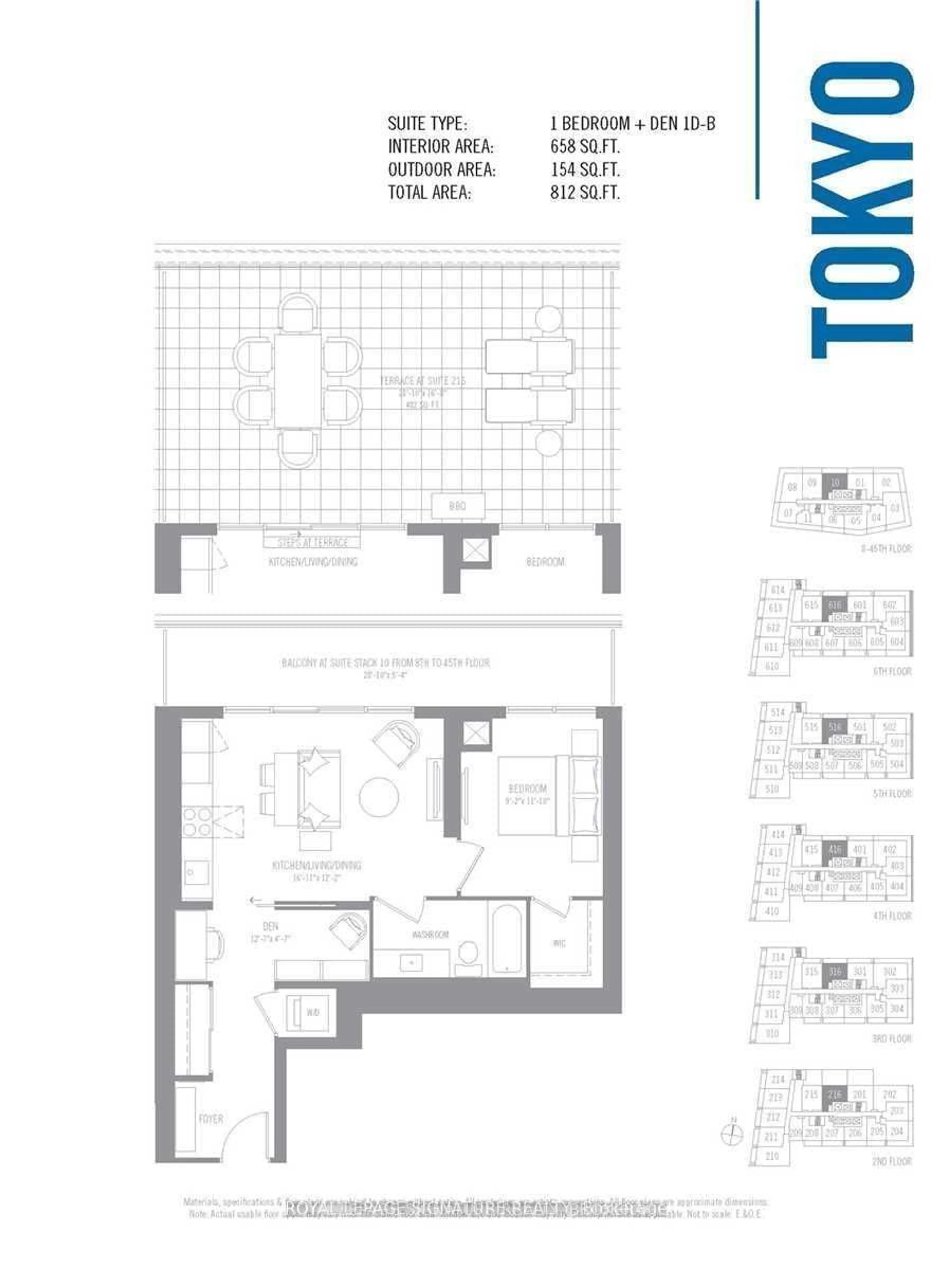 Floor plan for 2221 Yonge St #2711, Toronto Ontario M4S 0B8