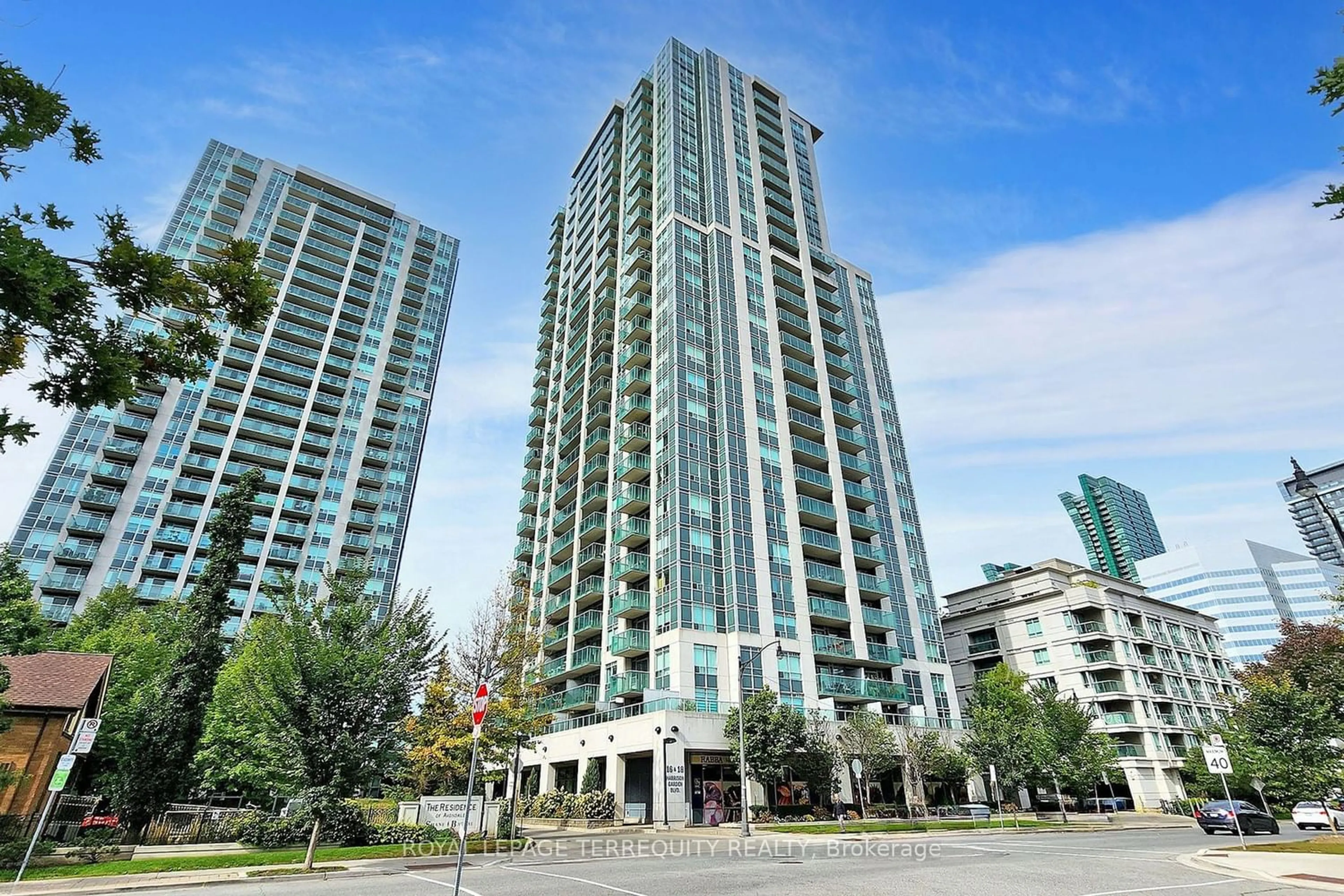 A pic from exterior of the house or condo for 16 Harrison Garden Blvd #605, Toronto Ontario M2N 7J7