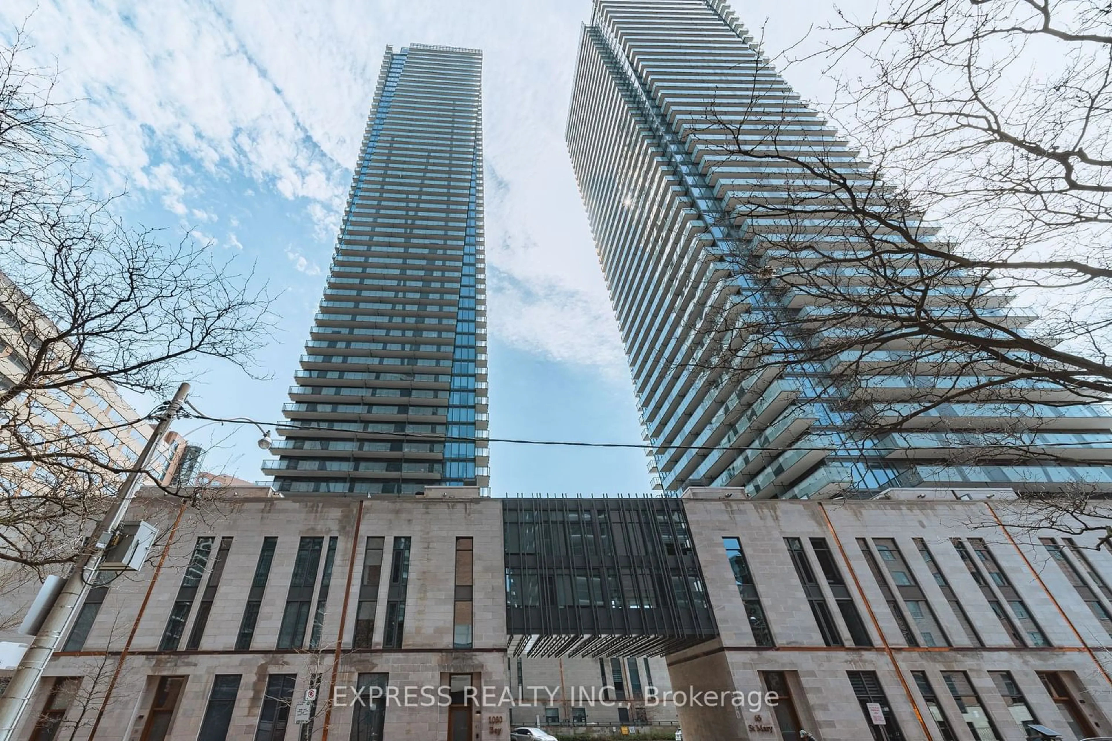 A pic from exterior of the house or condo for 1080 Bay St #4101, Toronto Ontario M5S 0A6