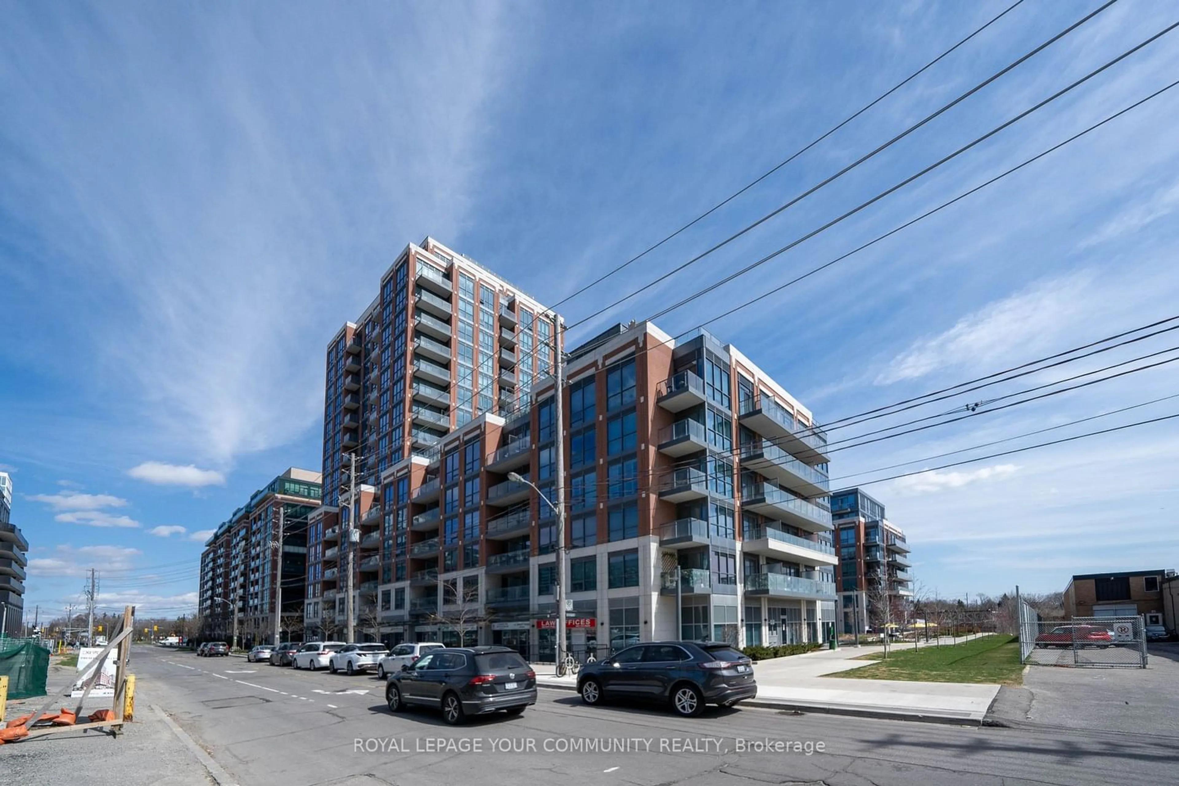 A pic from exterior of the house or condo for 31 Tippett Rd #705, Toronto Ontario M3H 0C8