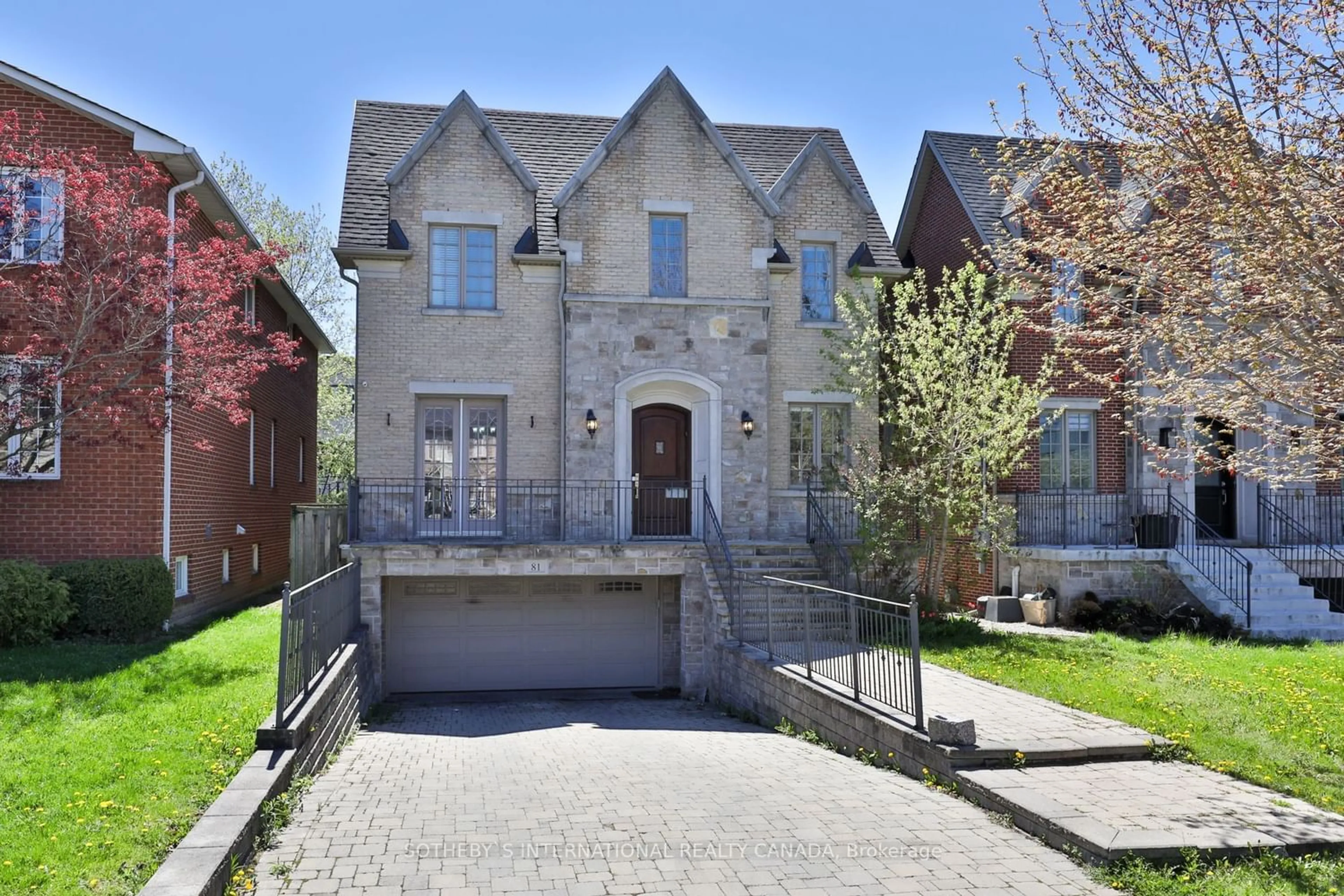 Home with brick exterior material for 81 Stormont Ave, Toronto Ontario M5N 2C3