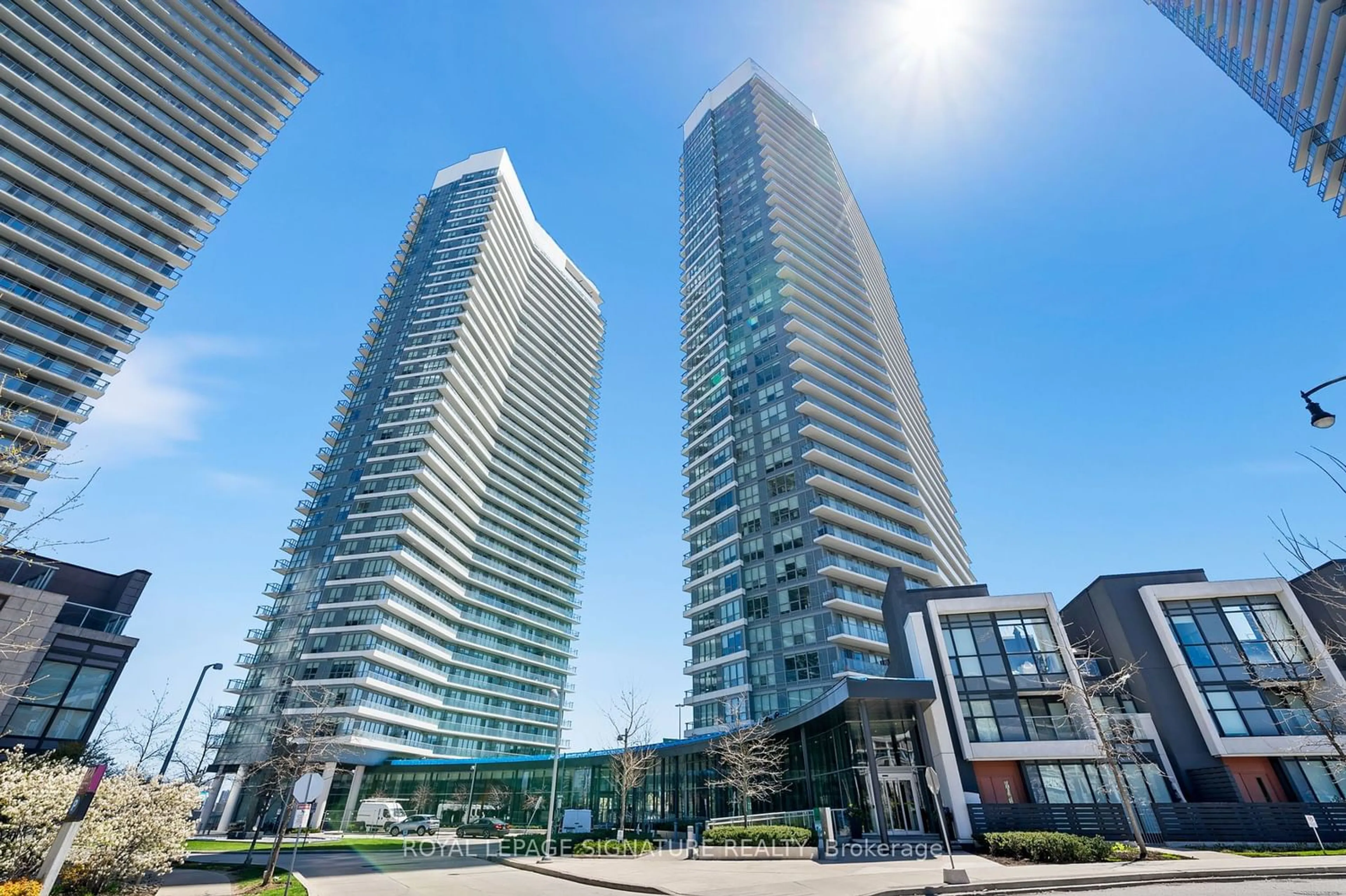 A pic from exterior of the house or condo for 115 Mcmahon Dr #3810, Toronto Ontario M2K 0E3