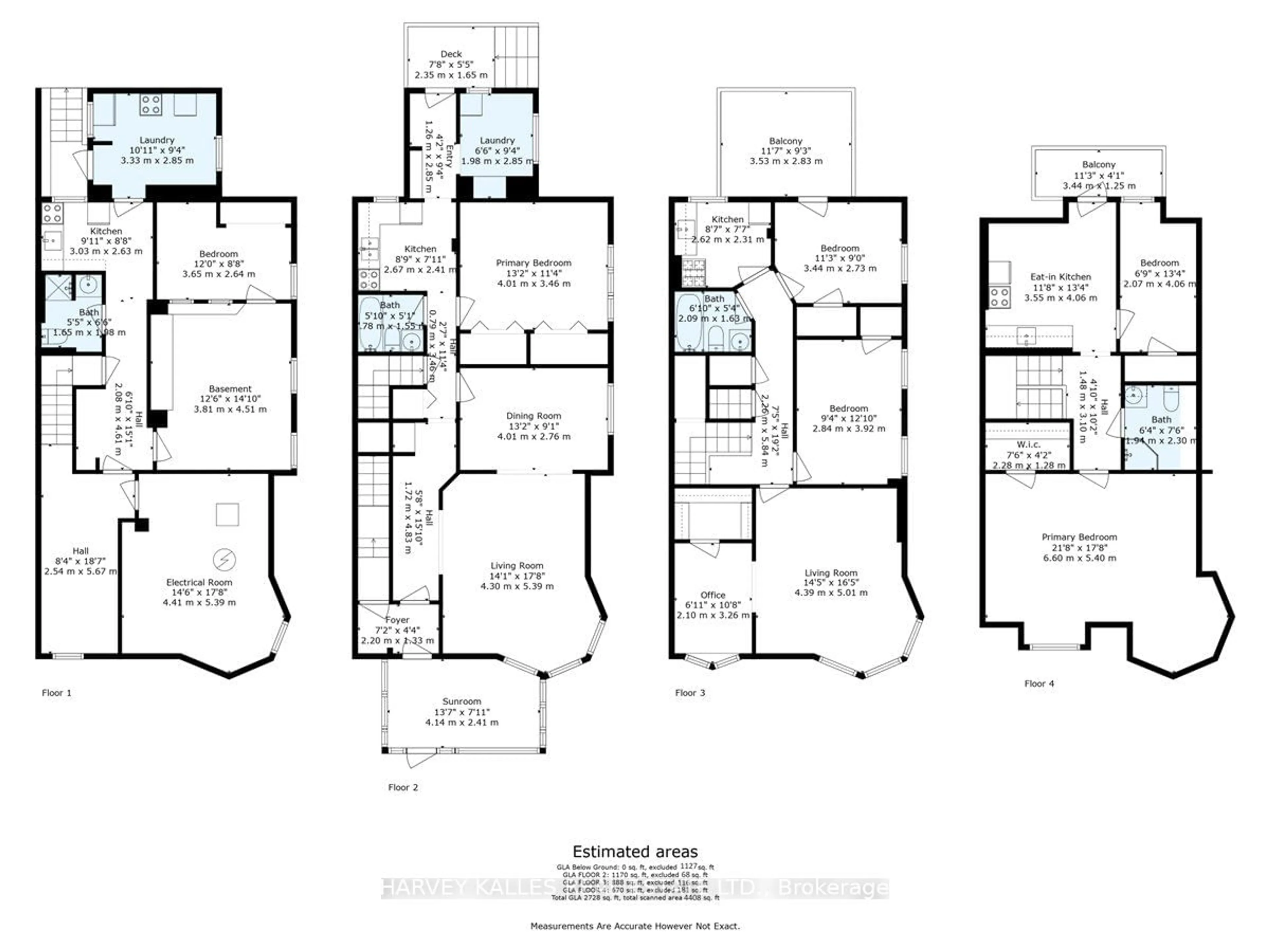 Floor plan for 386 Brunswick Ave, Toronto Ontario M5R 2Y9