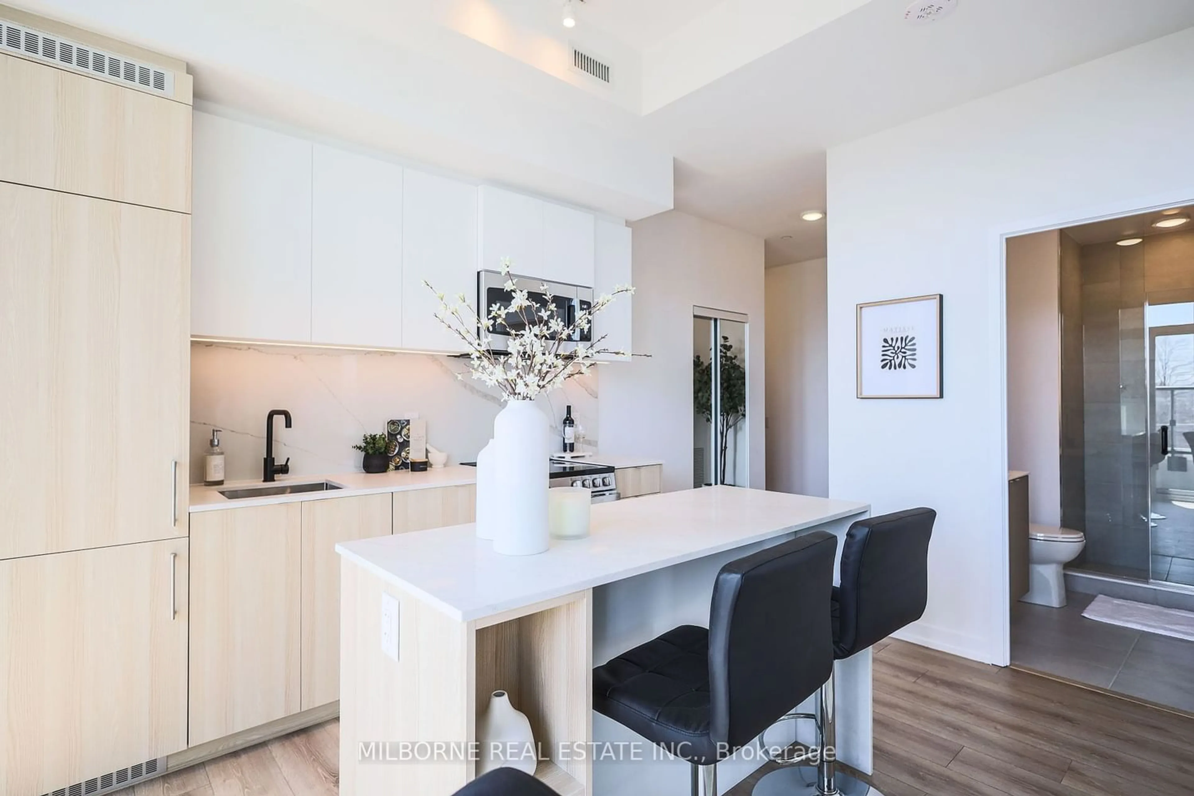 Contemporary kitchen for 500 Dupont St #318, Toronto Ontario M6G 1Y7