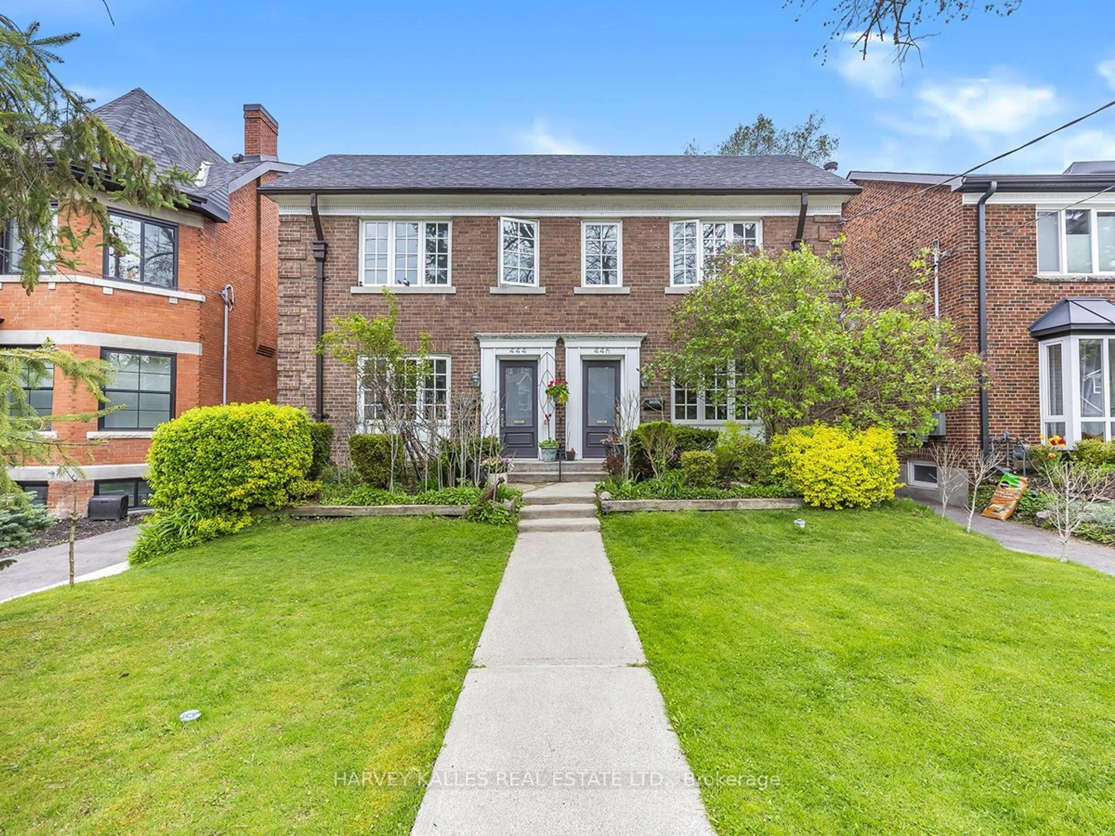 Home with brick exterior material for 444 Merton St, Toronto Ontario M4S 1B3