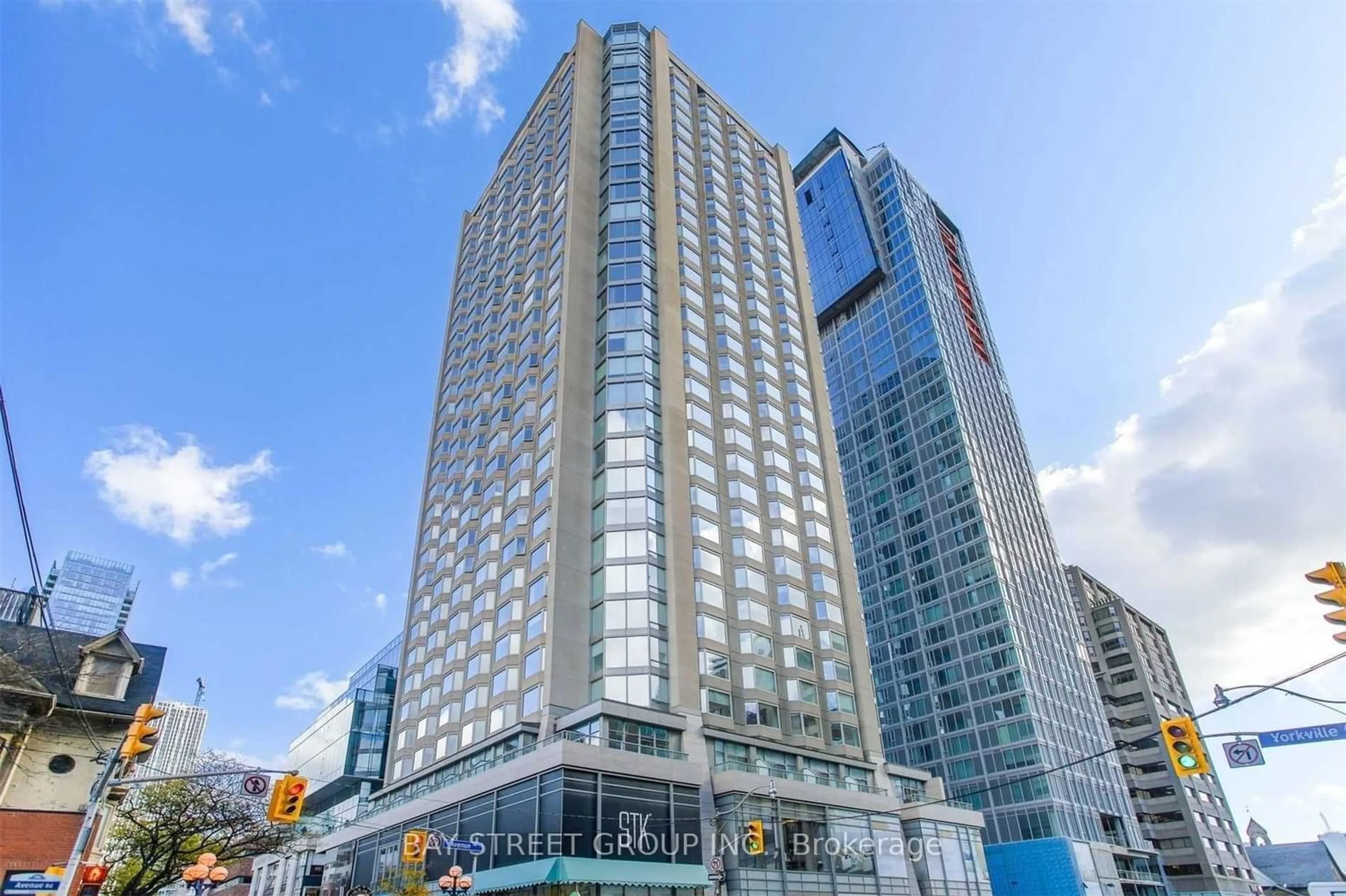 A pic from exterior of the house or condo for 155 Yorkville Ave #1608, Toronto Ontario M5R 0B4