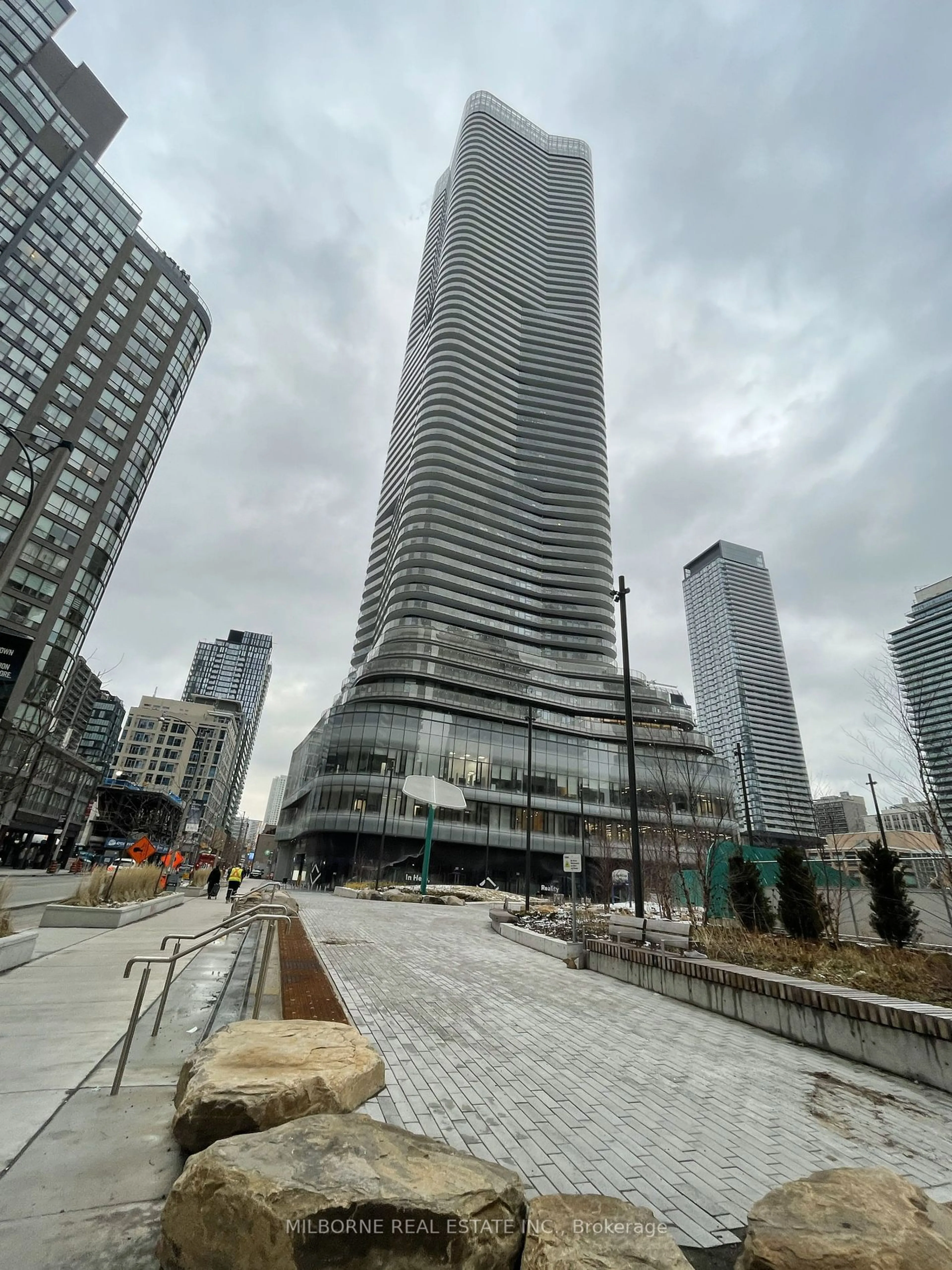 A pic from exterior of the house or condo for 11 Wellesley St #903, Toronto Ontario M4Y 0G4