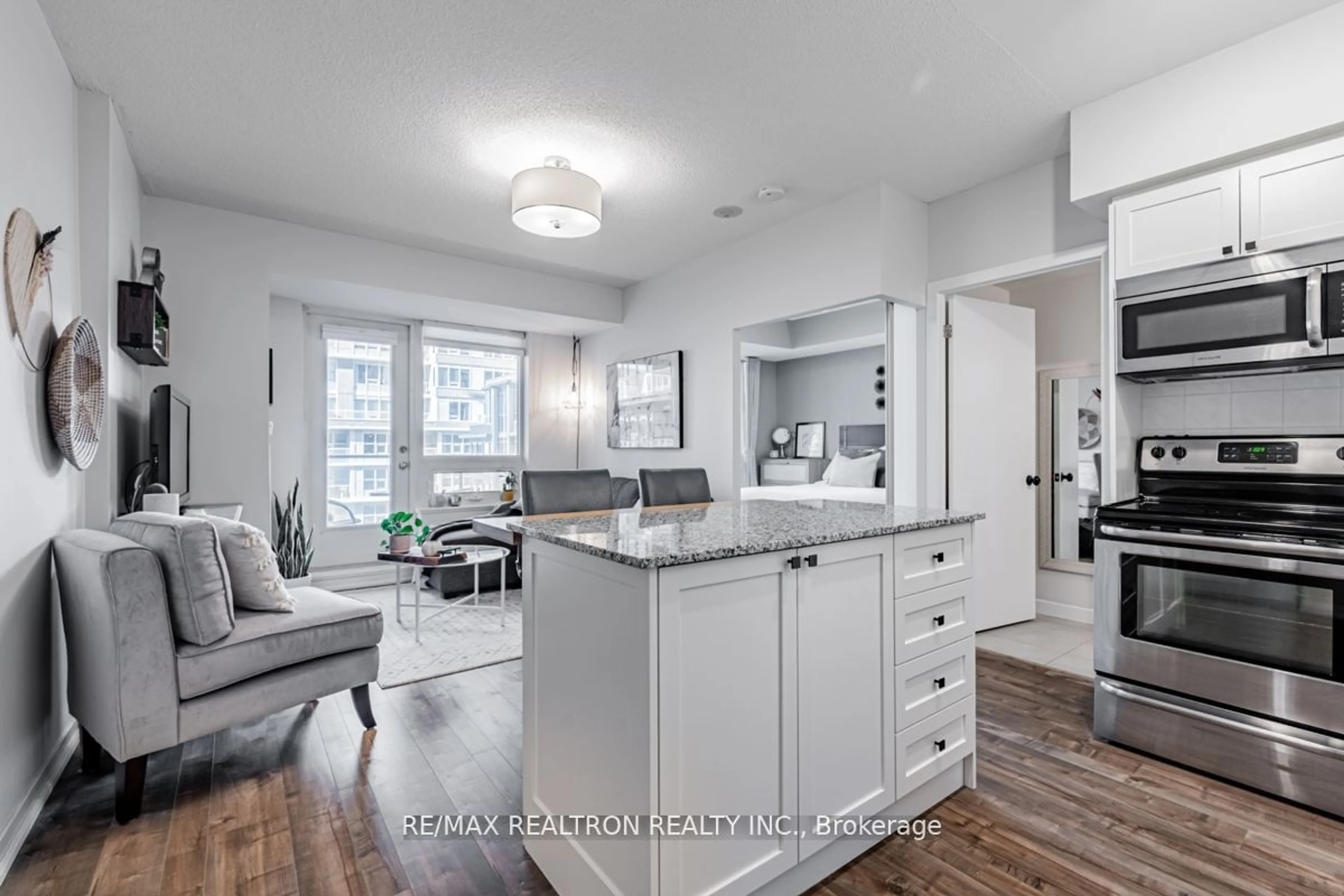 Contemporary kitchen for 55 East Liberty St #422, Toronto Ontario M6K 3P9