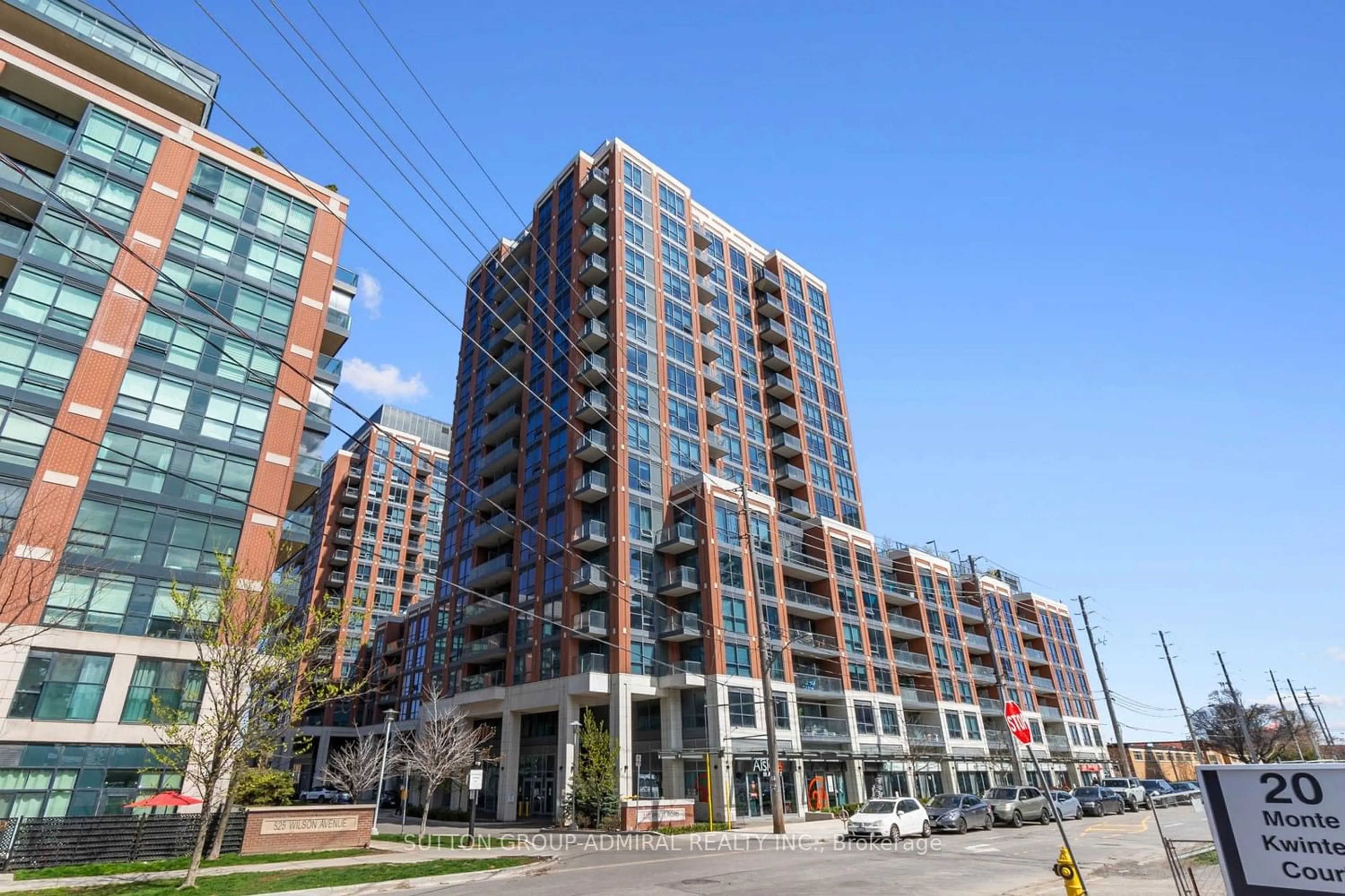 A pic from exterior of the house or condo for 31 Tippett Rd #327, Toronto Ontario M3H 0C8