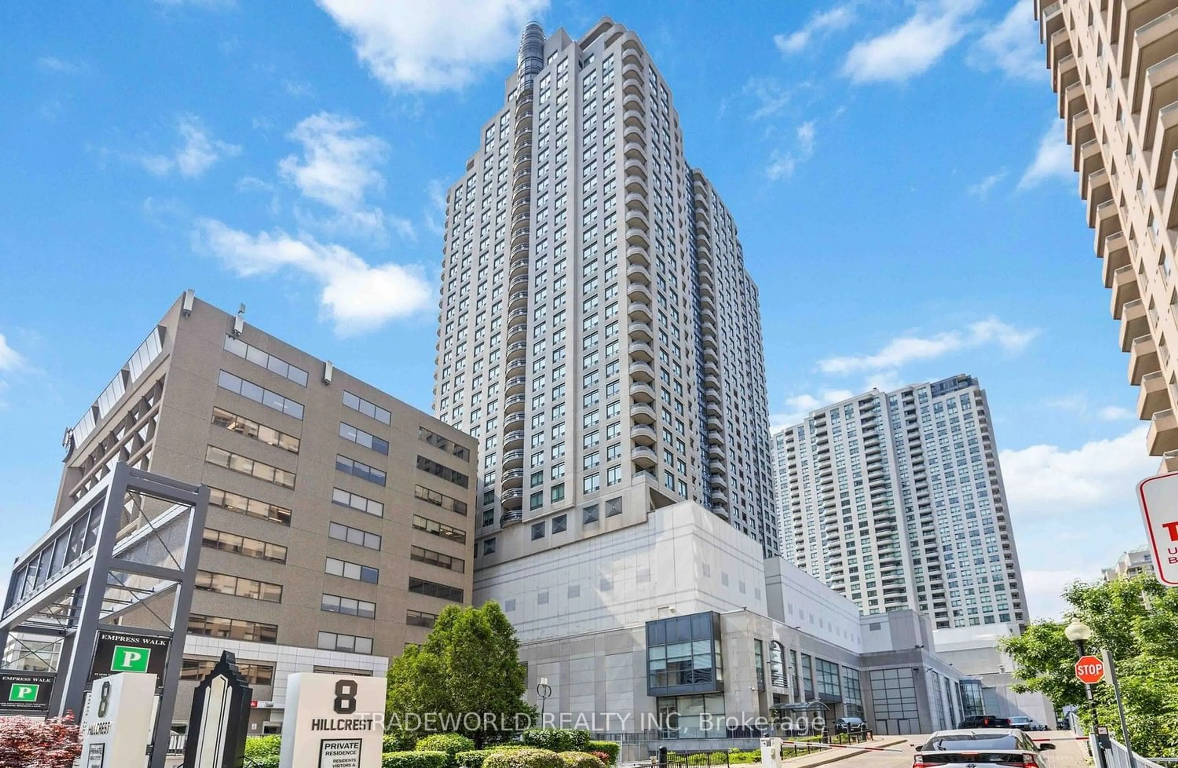 A pic from exterior of the house or condo for 8 Hillcrest Ave #2109, Toronto Ontario M2N 6Y6