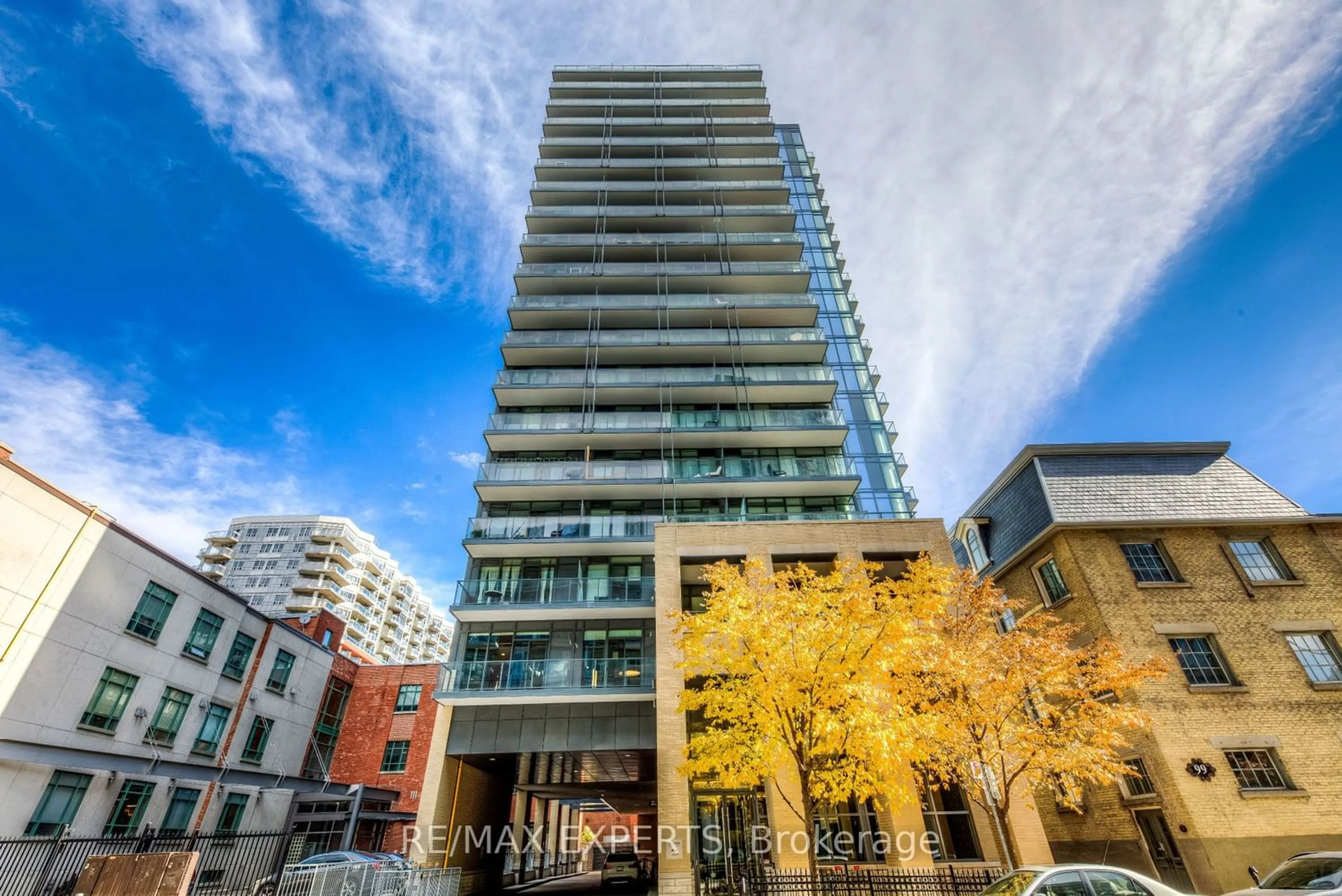 A pic from exterior of the house or condo for 105 George St #311, Toronto Ontario M5A 0L4