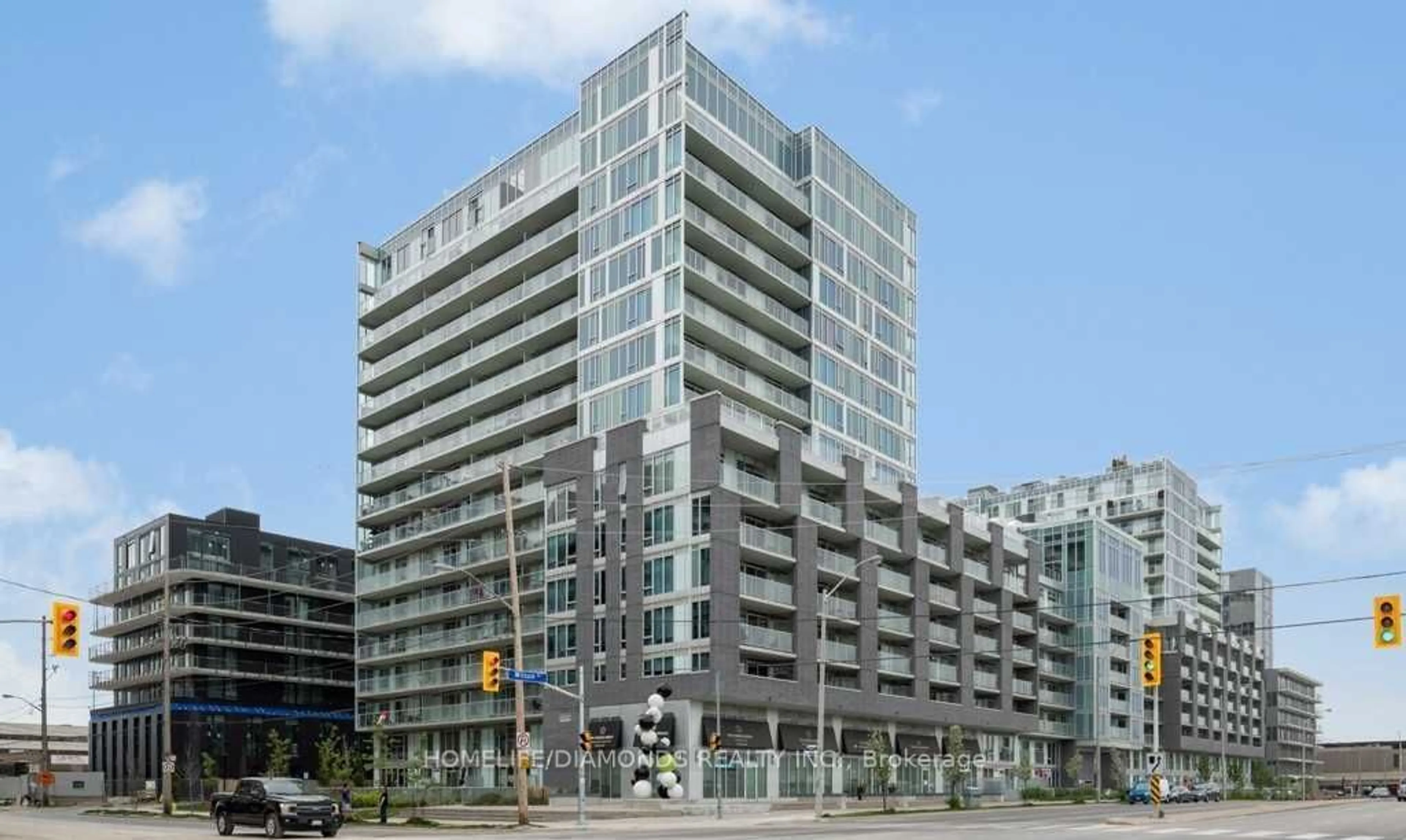 A pic from exterior of the house or condo for 555 Wilson Ave #E 619, Toronto Ontario M3H 0C5