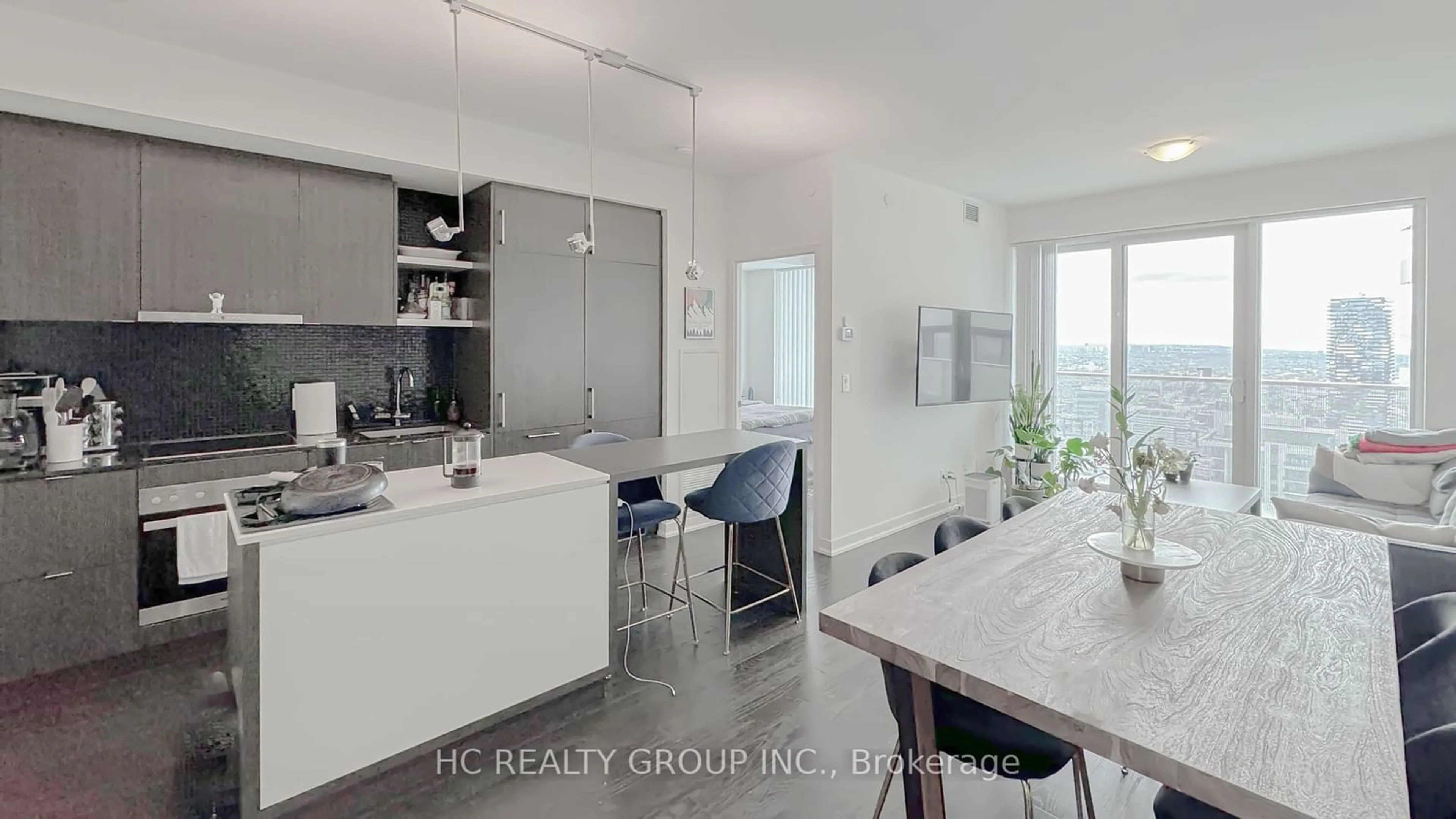 Contemporary kitchen for 100 Harbour St #6506, Toronto Ontario M5J 0B5