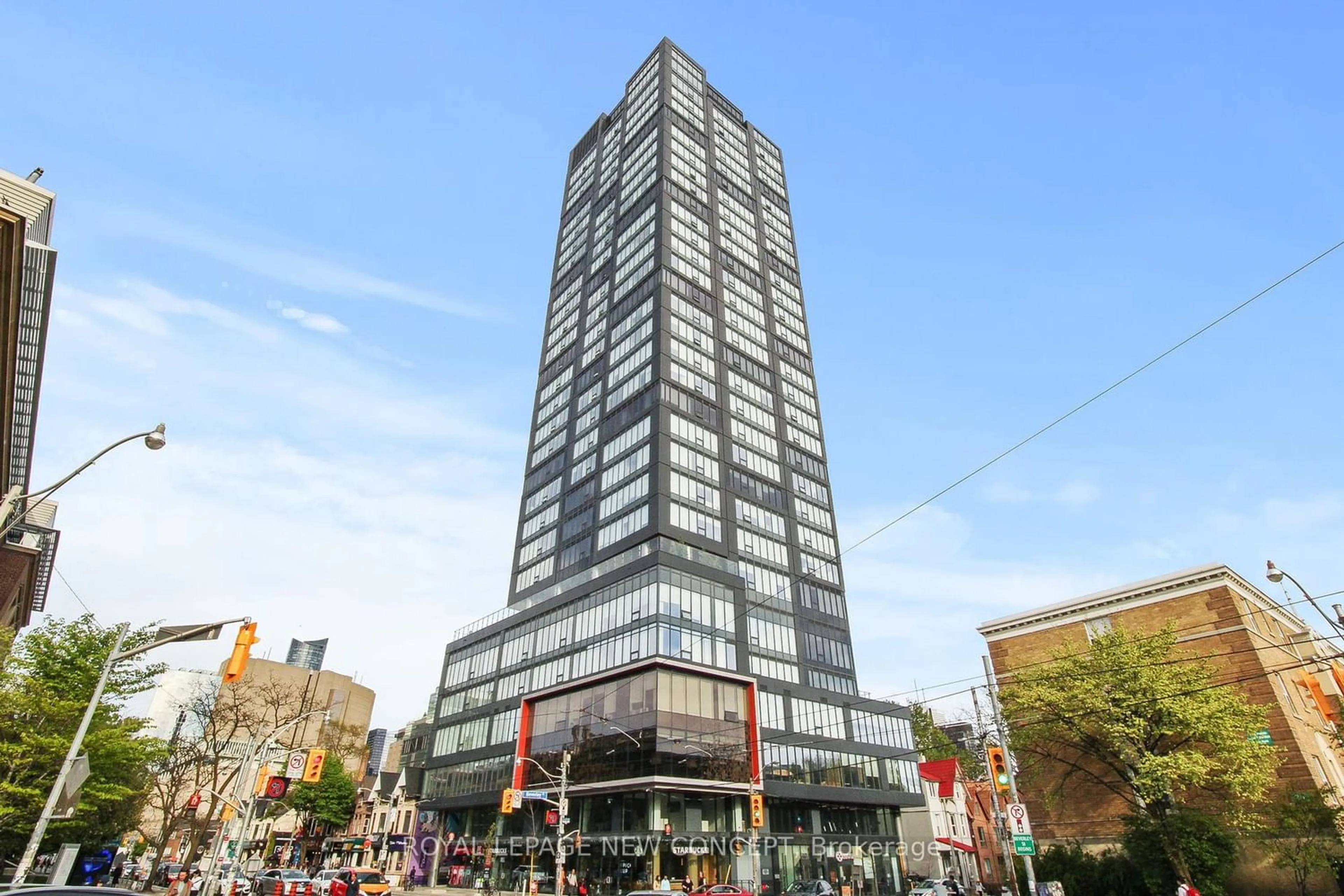 Outside view for 203 College St #2609, Toronto Ontario M5T 1P9