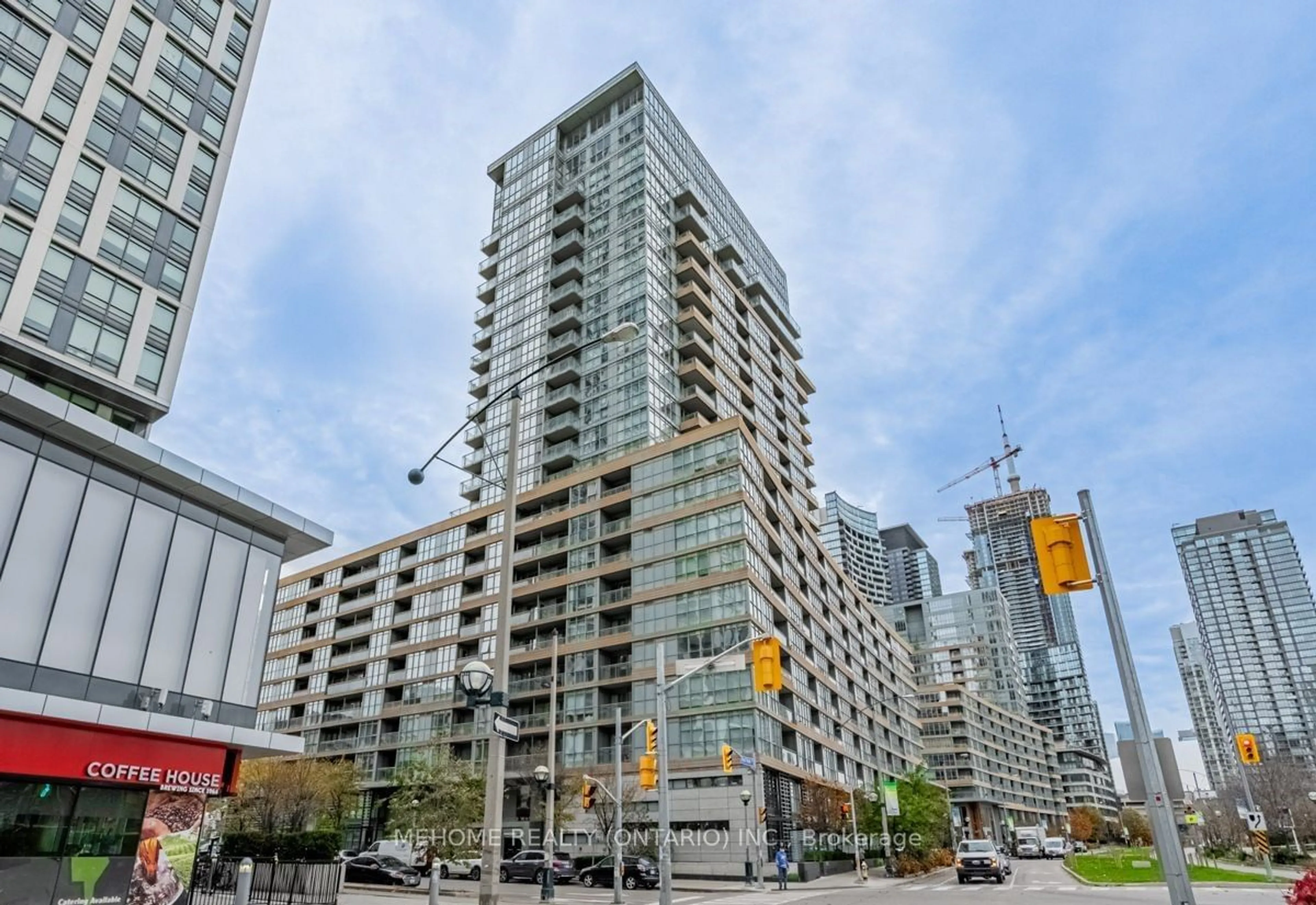 A pic from exterior of the house or condo for 151 Dan Leckie Way #953, Toronto Ontario M5V 4B2