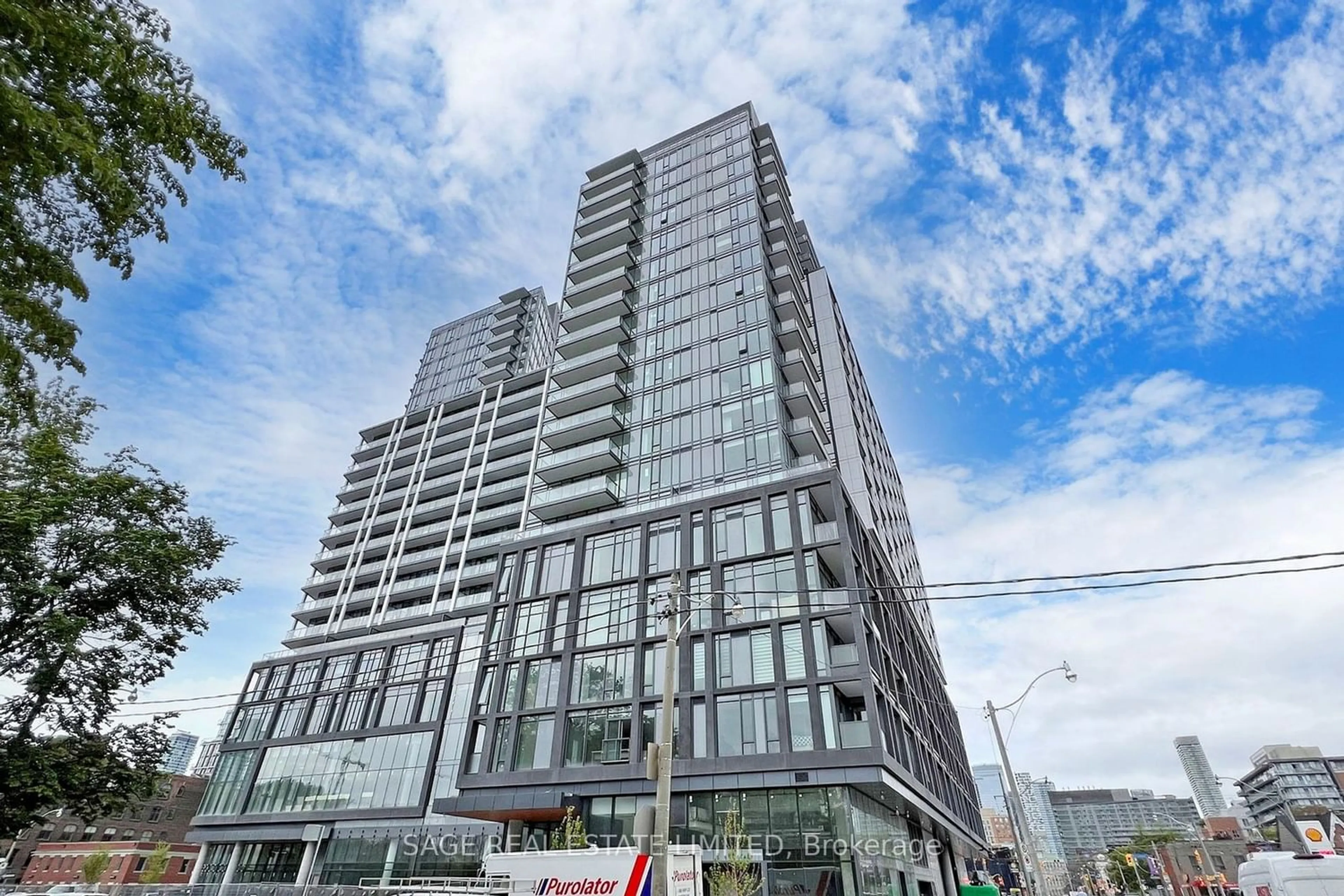 A pic from exterior of the house or condo for 50 Power St #519, Toronto Ontario M5A 0V3