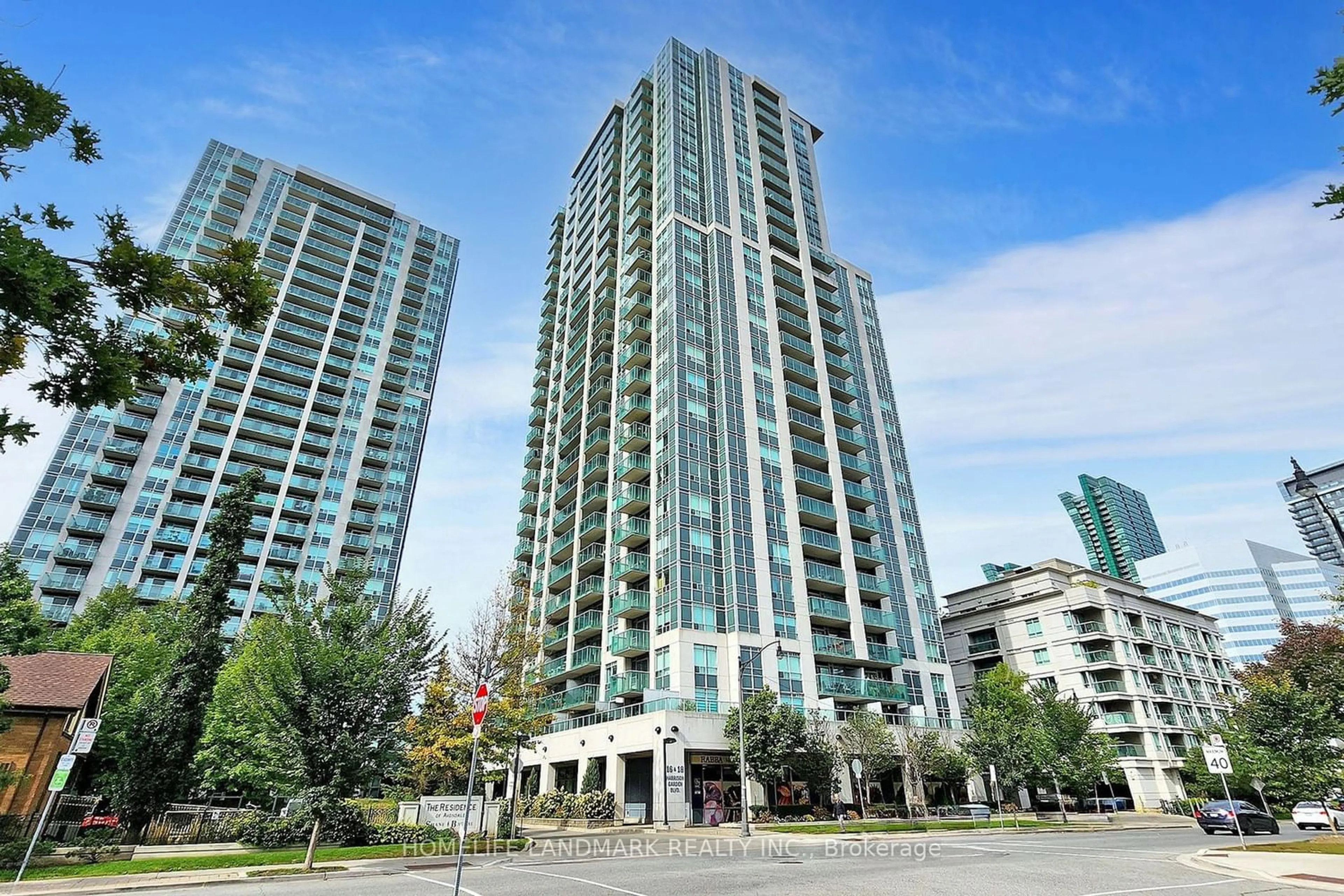 A pic from exterior of the house or condo for 16 Harrison Garden Blvd #712, Toronto Ontario M2N 7J6