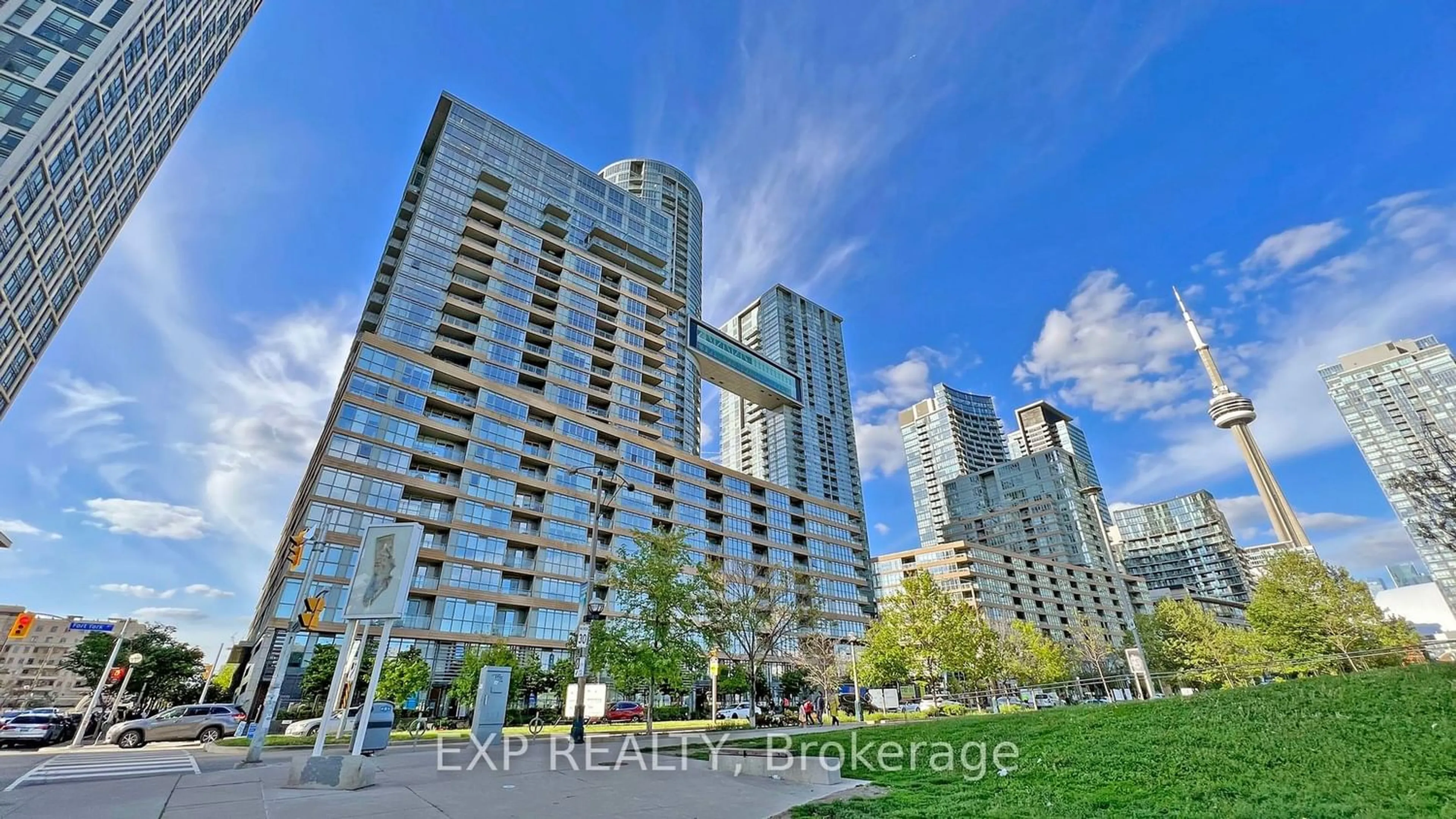 A pic from exterior of the house or condo for 151 Dan Leckie Way #853, Toronto Ontario M5V 4B2