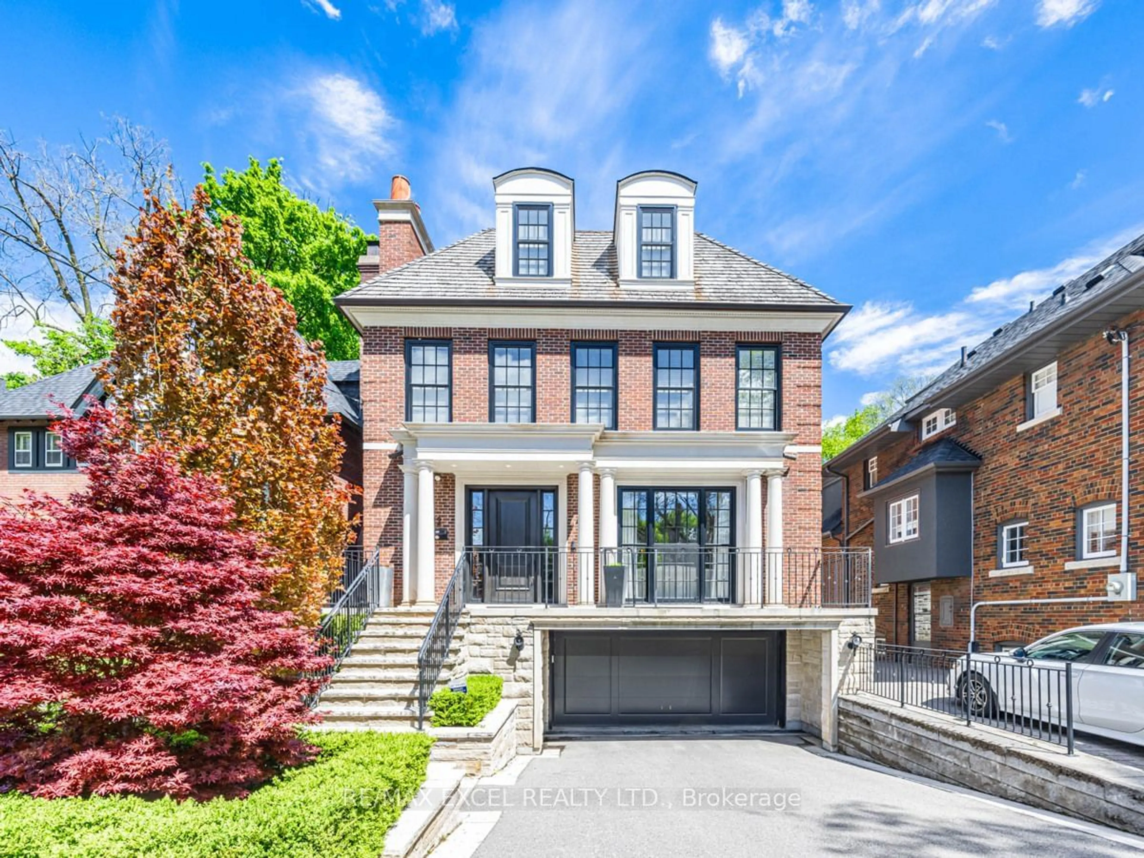 Home with brick exterior material for 22 Delavan Ave, Toronto Ontario M5P 1T3