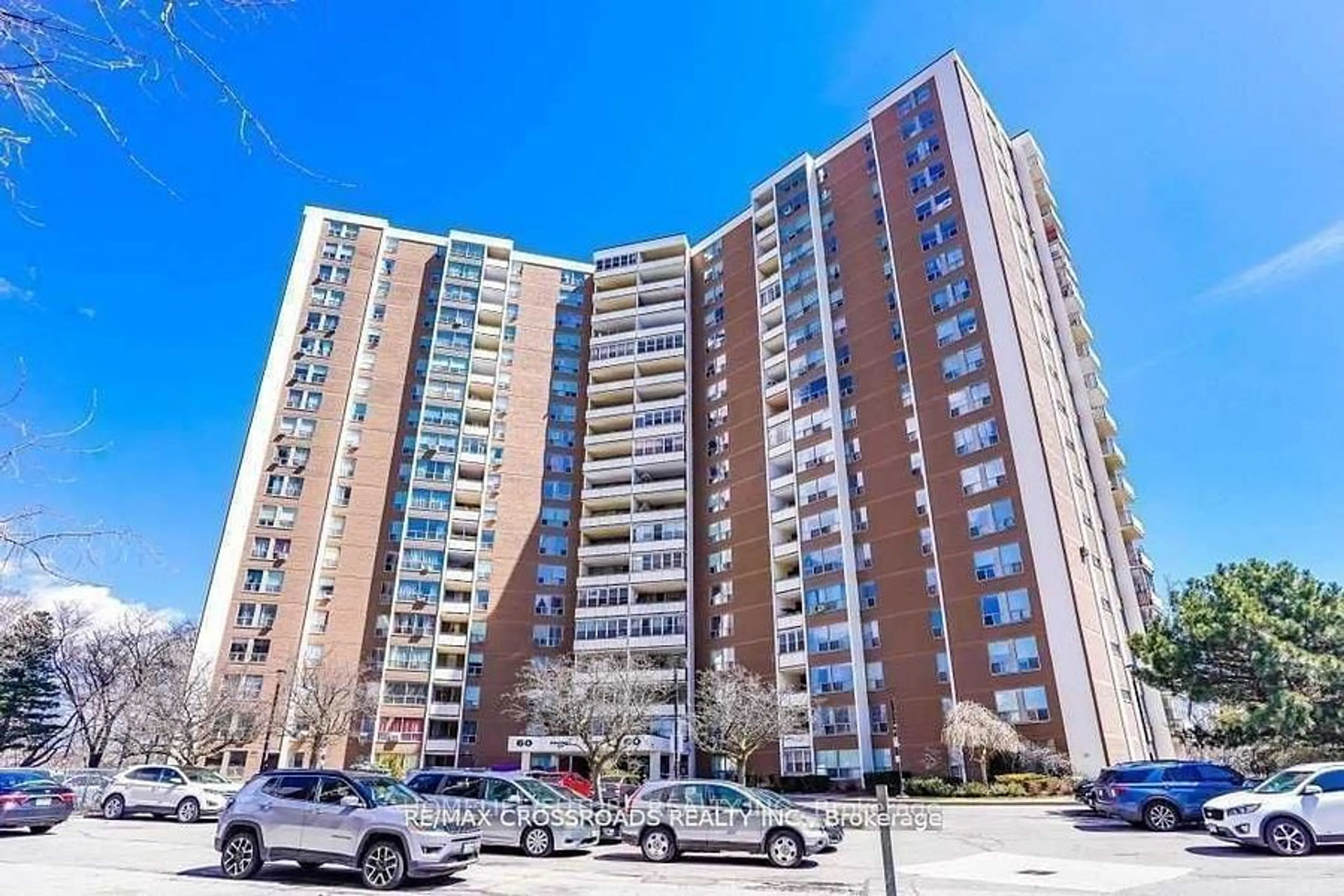 A pic from exterior of the house or condo for 60 Pavane Linkway #1201, Toronto Ontario M3C 1A2