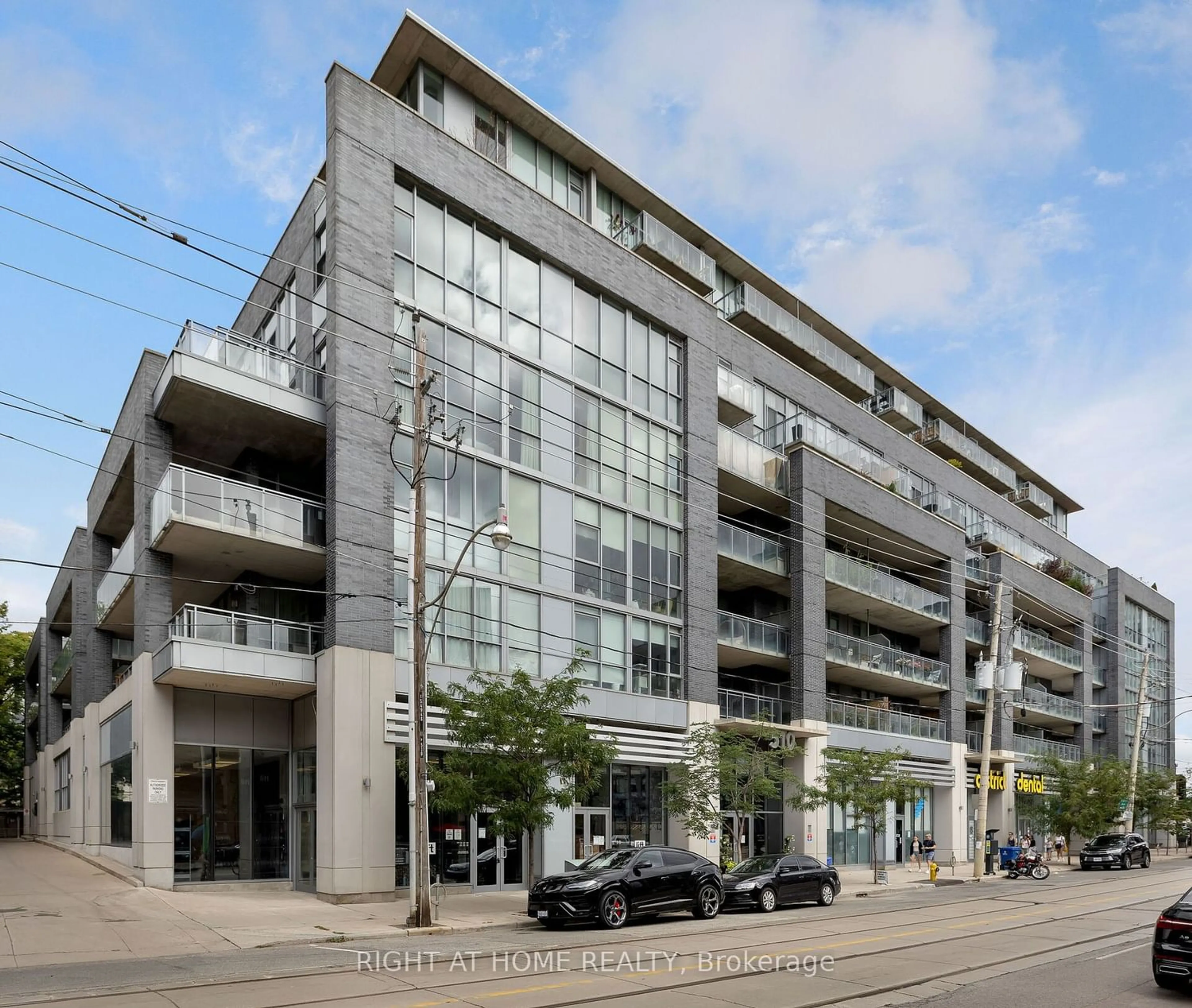A pic from exterior of the house or condo for 510 King St #406, Toronto Ontario M5A 0E5